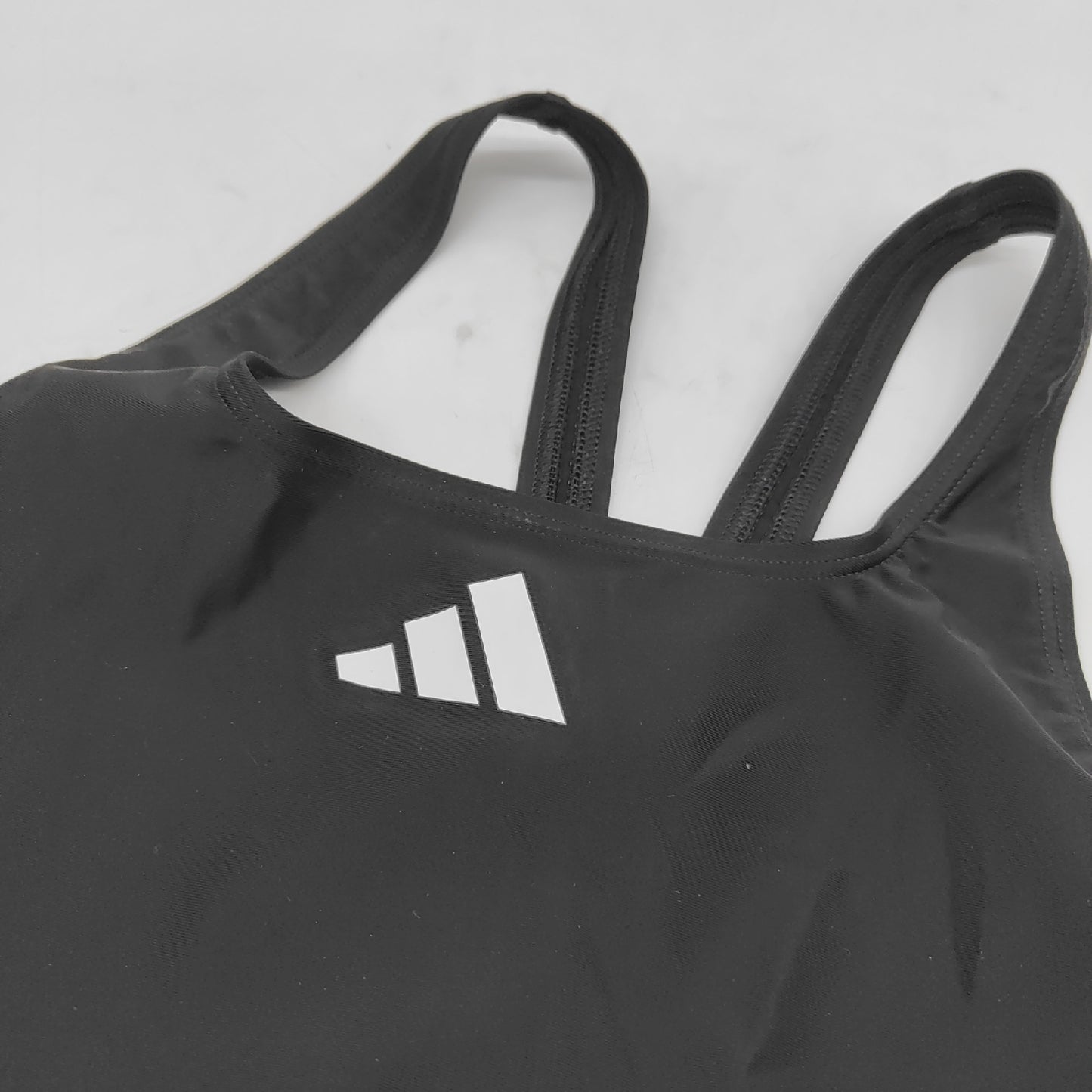 Adidas Badeanzug Damen Sportbekleidung 3 Streifen C Back Schwarz Weiß Bades
