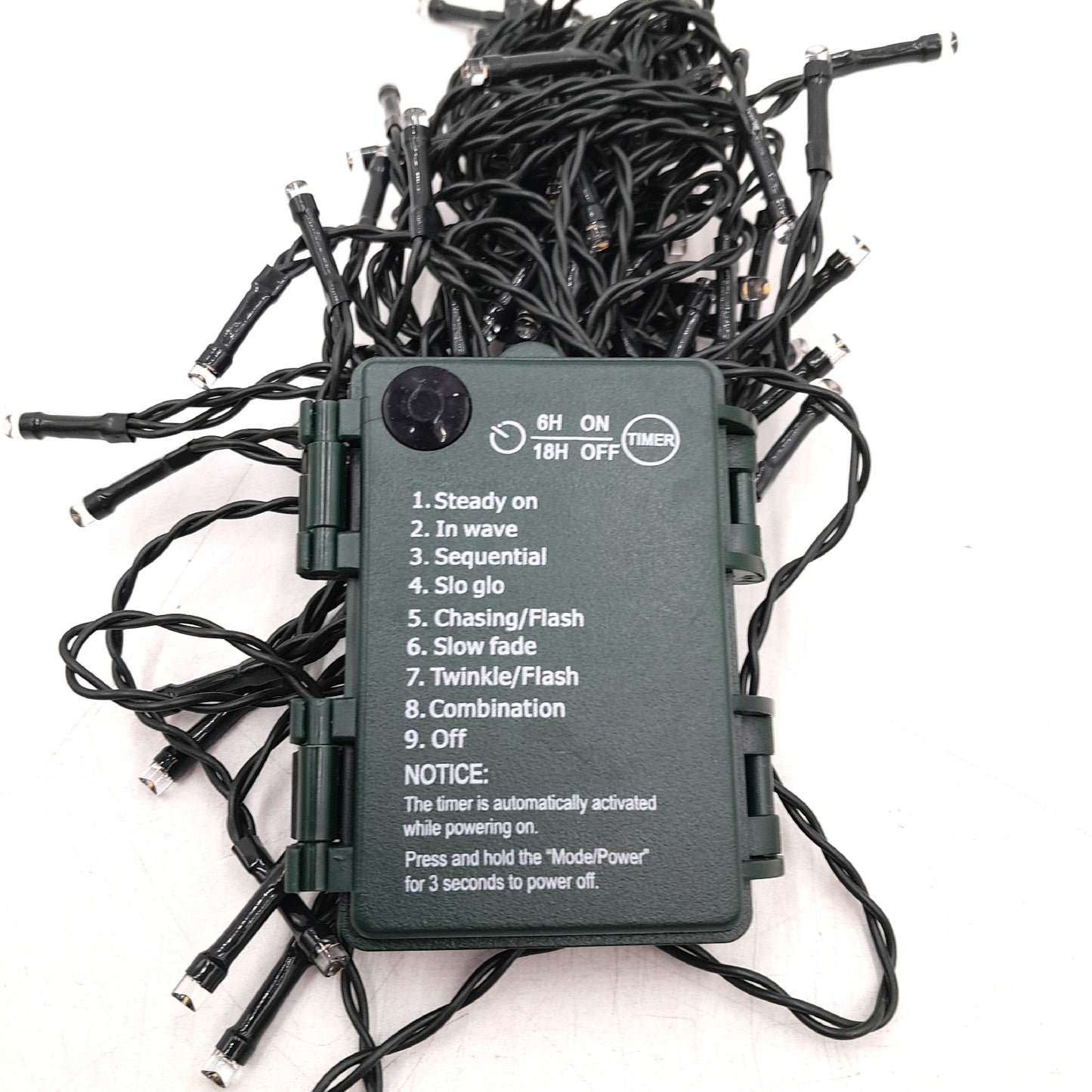 Gcstnn Lichterkette Außenbeleuchtung Gartenbeleuchtung 10 Meter 100 LED Warm