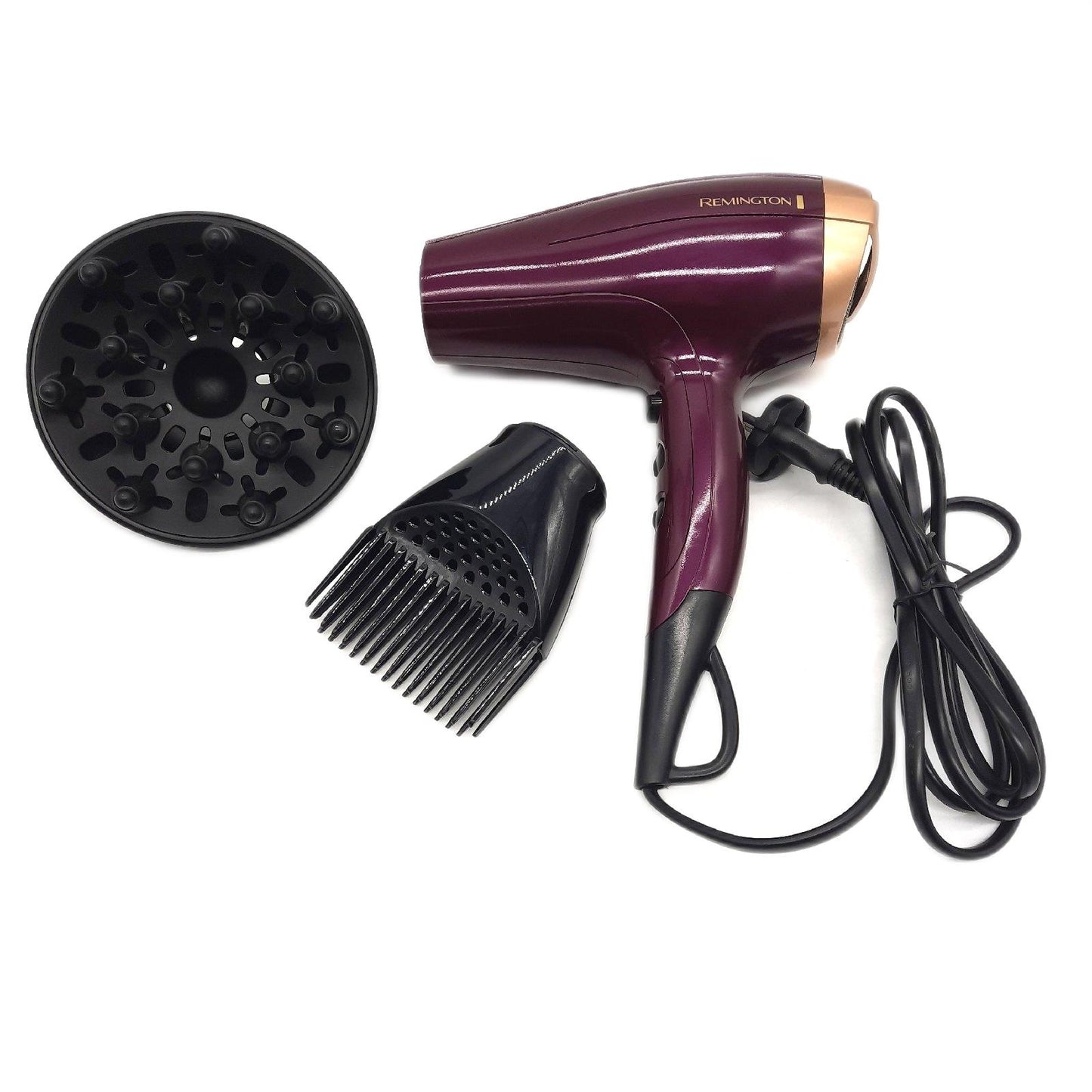 Remington Ionischer Anti Frizz Haartrockner 3 Temperaturstufen U - Unvollständig