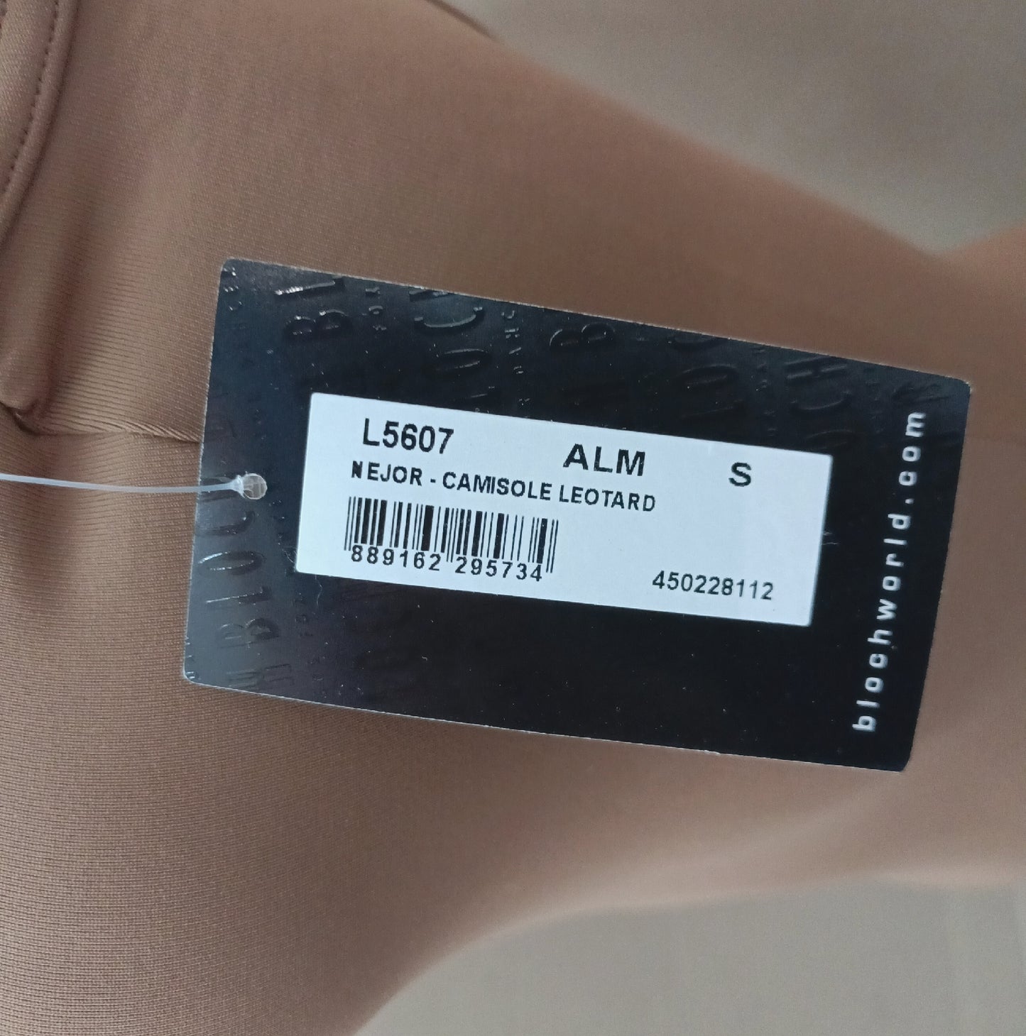 Bloch Turnanzug Damen Bekleidung Nejor Microlux Mandelfarben Training Tanz