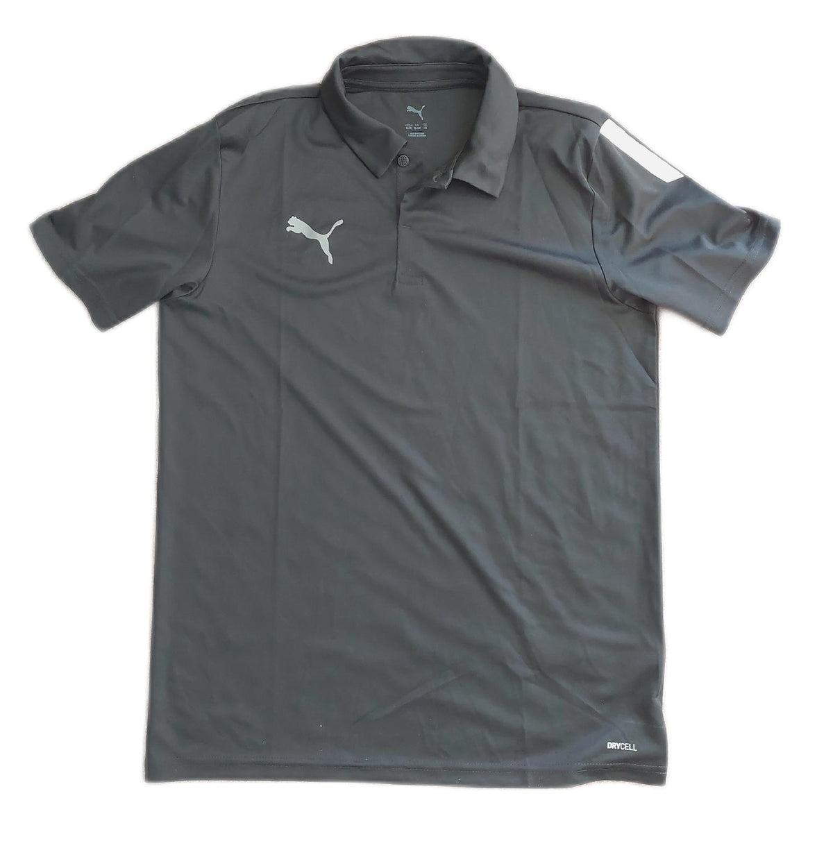 PUMA Polo Shirt Kinderbekleidung Teamliga Sideline Junior Sportlich Schwarz Weiss Gr 176