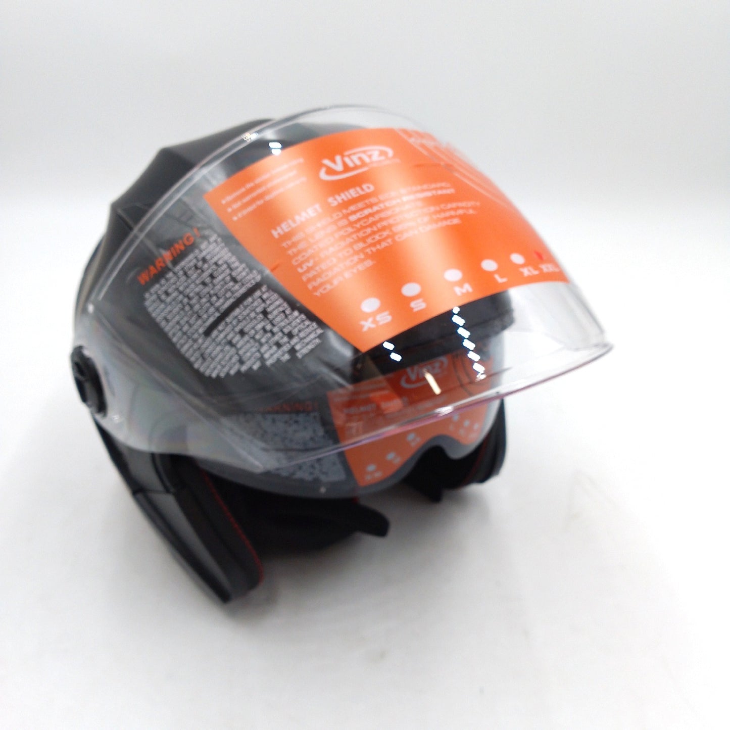 Vinz Jethelm Motorradhelm Calobra Sonnenblende Visier Roller Komfort Sicherheit Sport