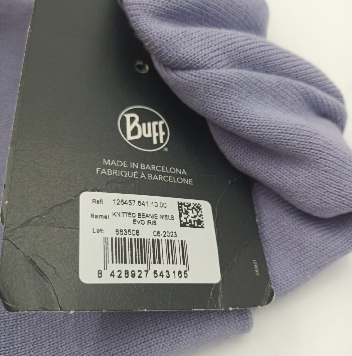 Buff Knitted Niels Evo Mütze Unisex Erwachsene Outdoor Strickmütze warm leicht
