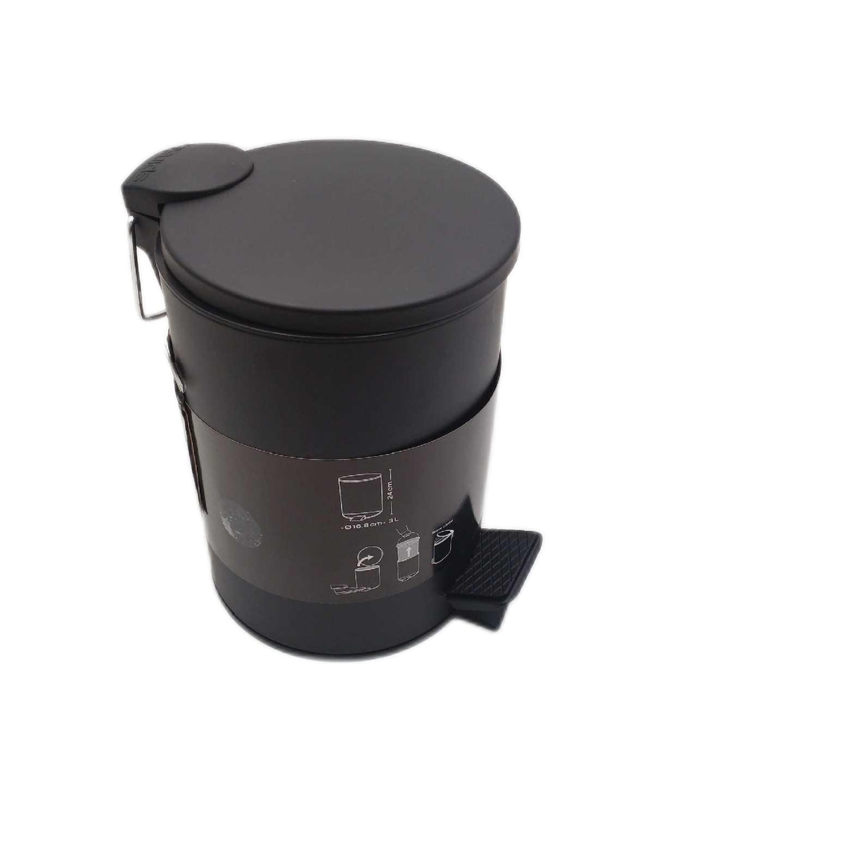 Spirella Kosmetikeimer 3 Liter Edelstahl Absenkautomatik Inneneimer Adelar