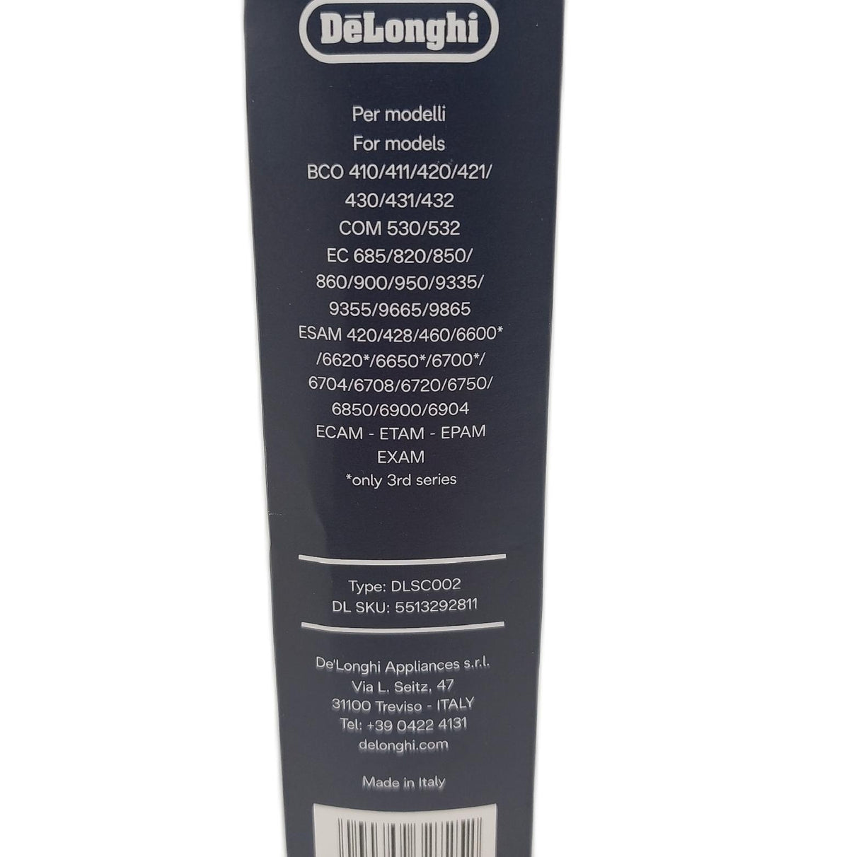 DeLonghi DLSC002 Wasserfilter Ersatzfilter kompatibel mit ECAM Serie Kaffeemaschine