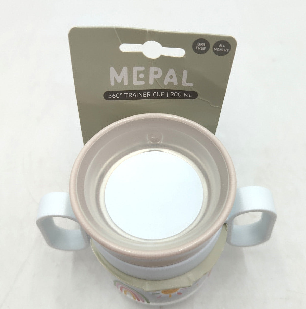 Mepal Mio 360 Grad Trinklernbecher 200 ml Sunshine Rainbow Food
