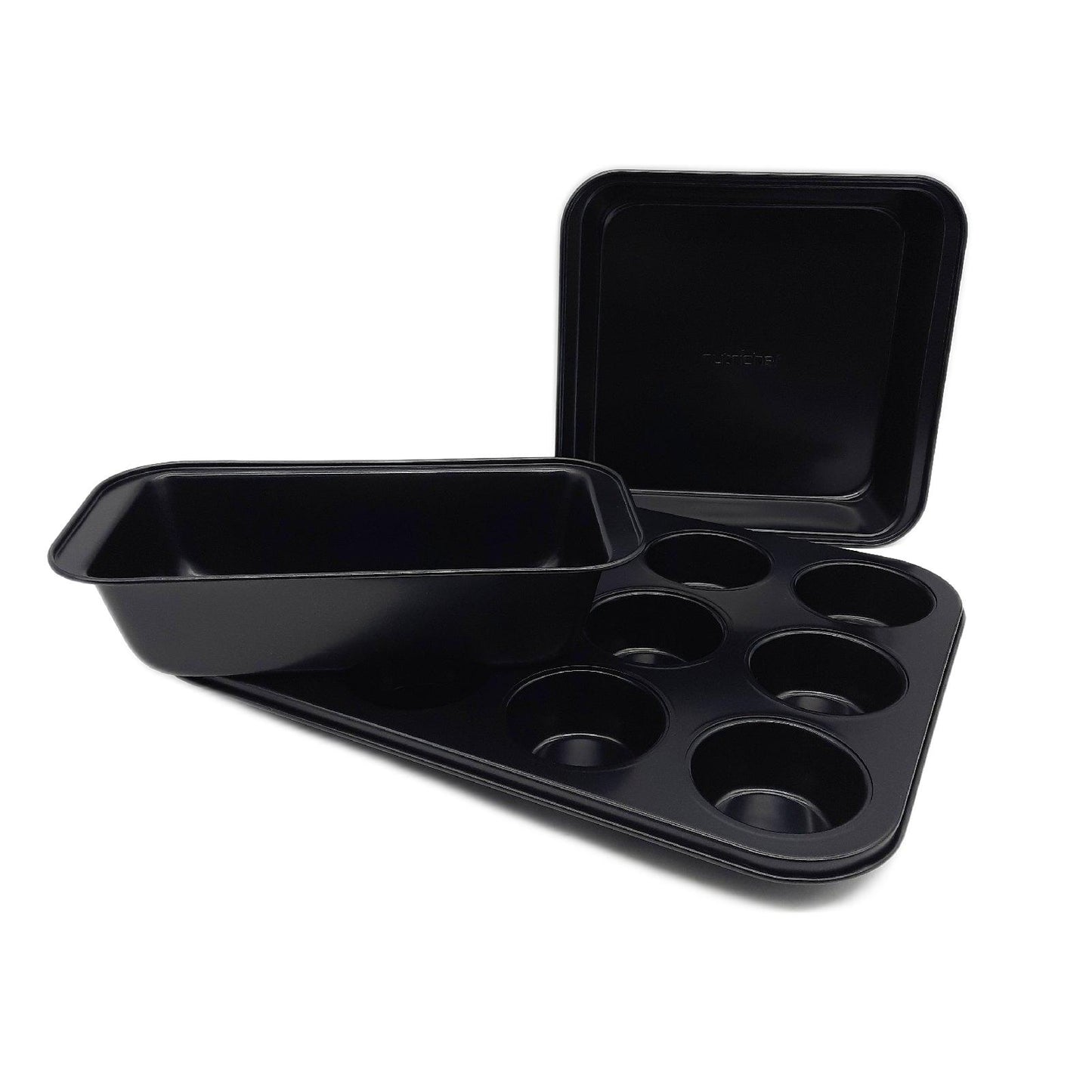 Nutrichef Backform Set Küchenzubehör Antihaftbeschichtet Springform langlebig vielseitig BPA
