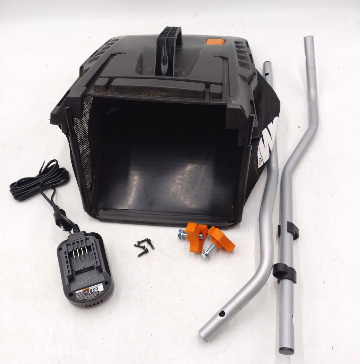 WORX WG733E Akku Rasenmaeher 20V 33cm Schnittbre