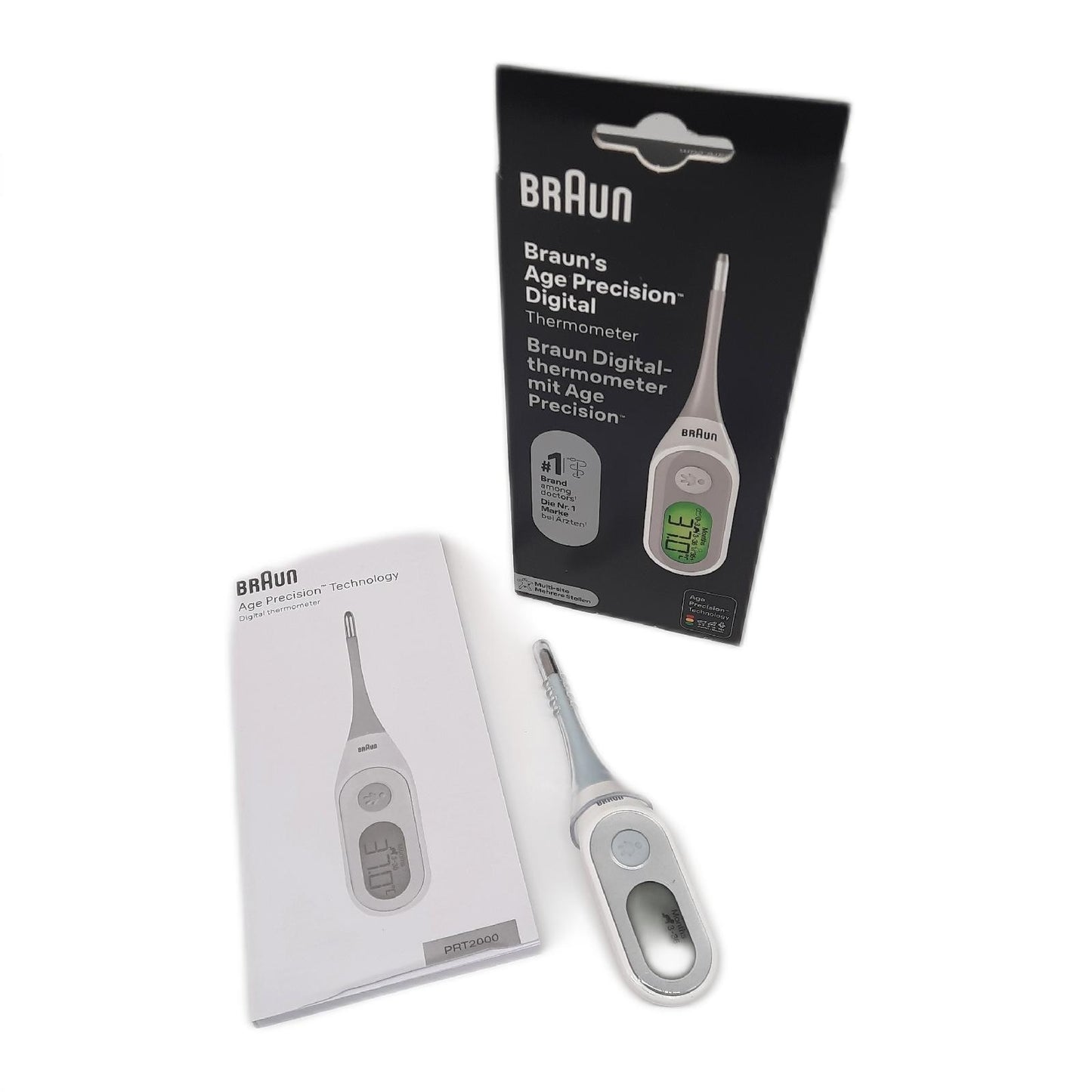 Braun Age Precision Digital PRT2000 Stirnthermometer Gesundheit und Wellness modern,
refusal: null