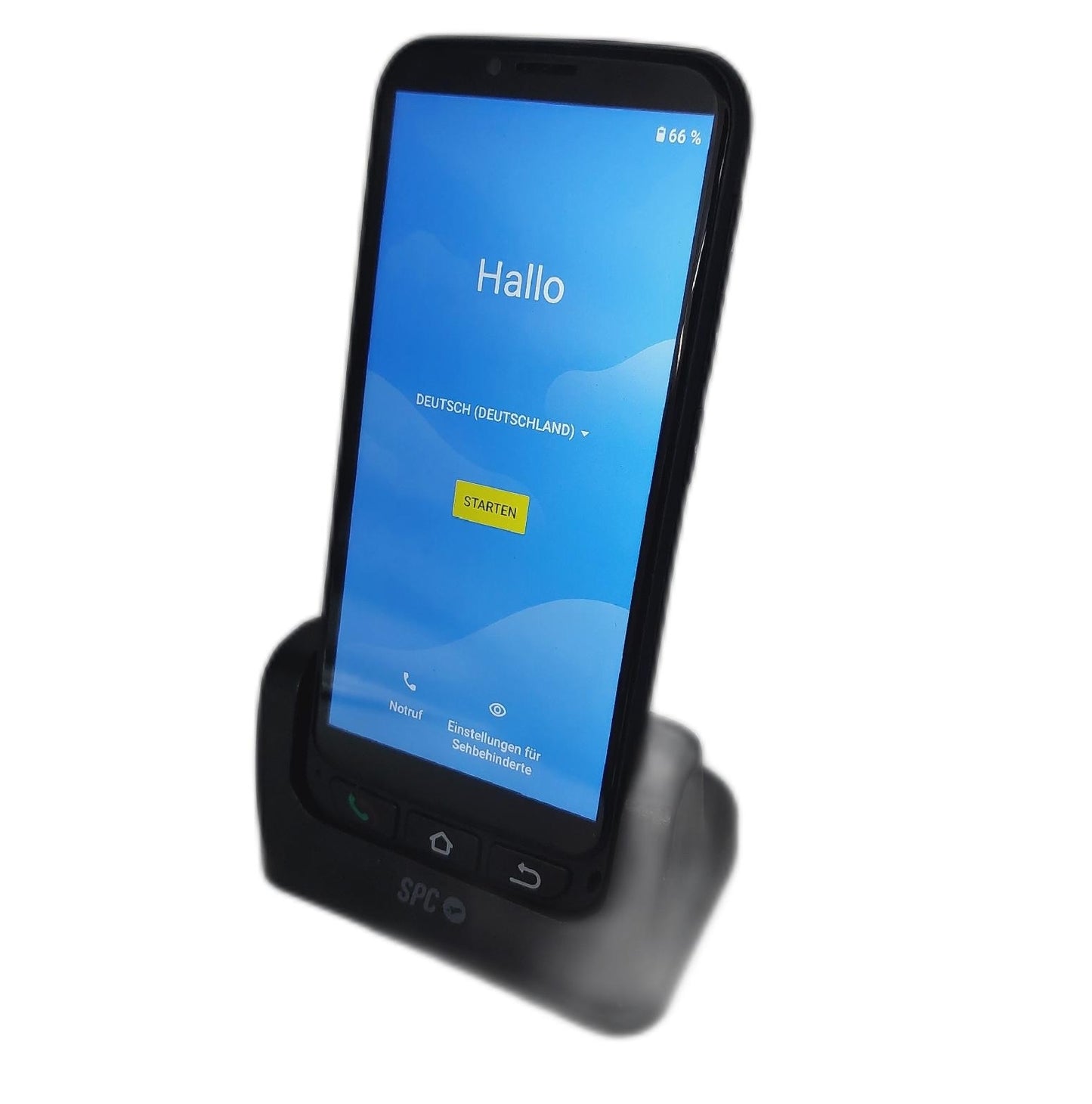 SPC Zeus 4G Pro Einfach zu bedienende Smartphone Tasche Major Icons XXL - DEFEKT