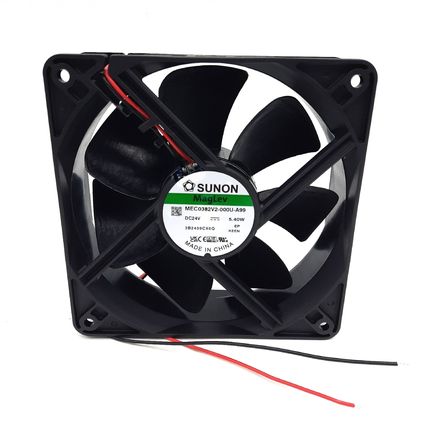 SUNON 24 V 55 W 120 x 120 x 38 mm 197 m³/h 44 dBA; Sunon MEC0382V2-A99 Elektronik Sonstiges