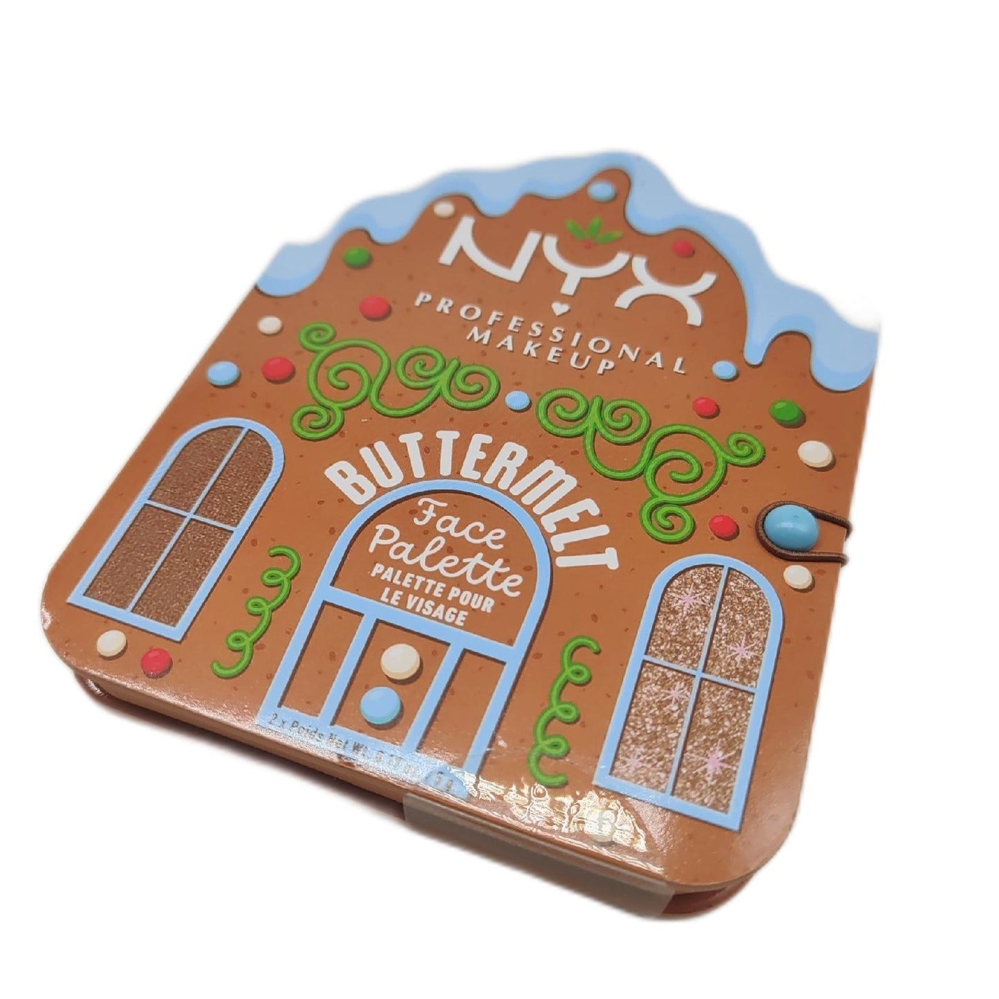 NYX Professional Makeup Gesichtspalette Make Up Holiday 25 Buttermelt Tief Natürlich