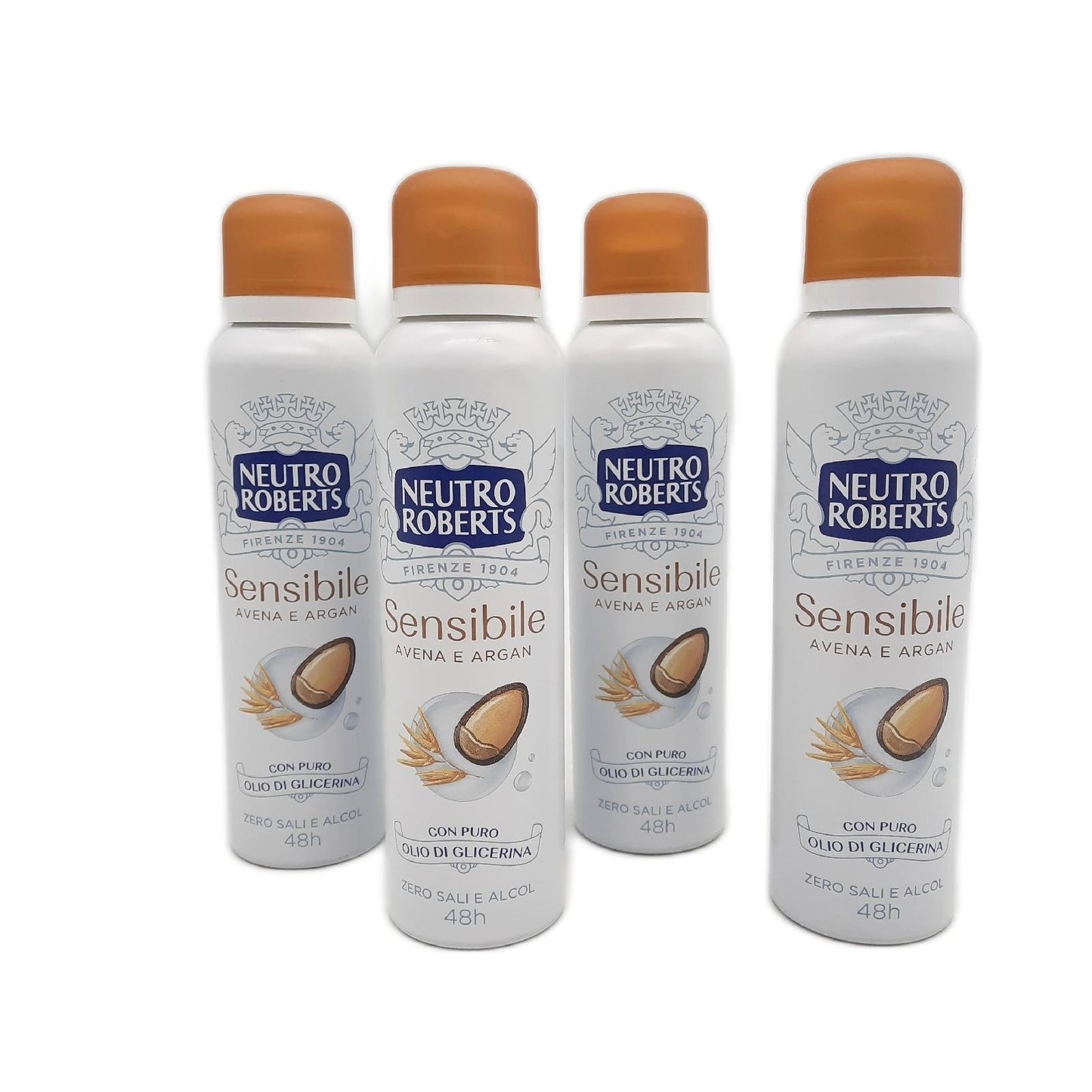 Roberts Deodorant Spray Körperpflege Sensitive Skin mit beruhigendem Hafer Pflege Sanft