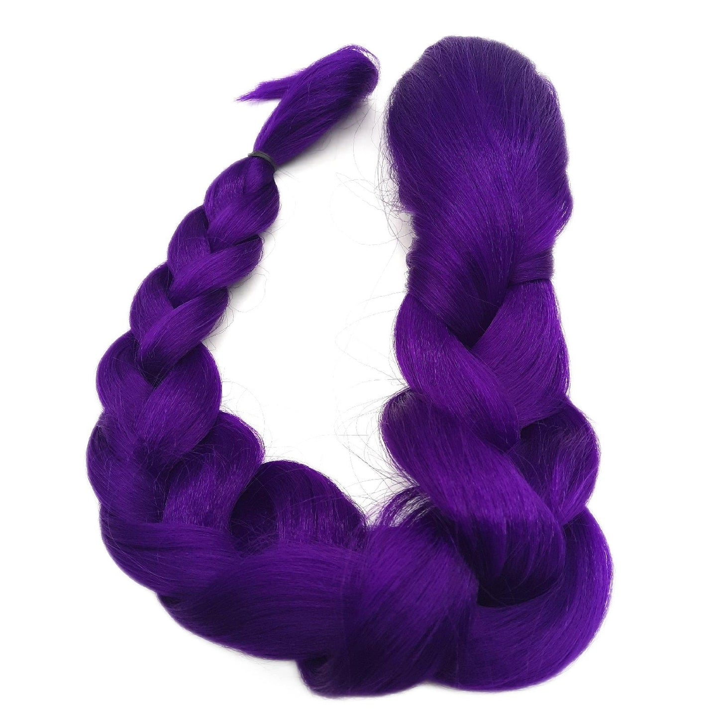 VLYX Clip in Haarverlängerung Haarteile 71 cm Pferdeschwanz Zopf