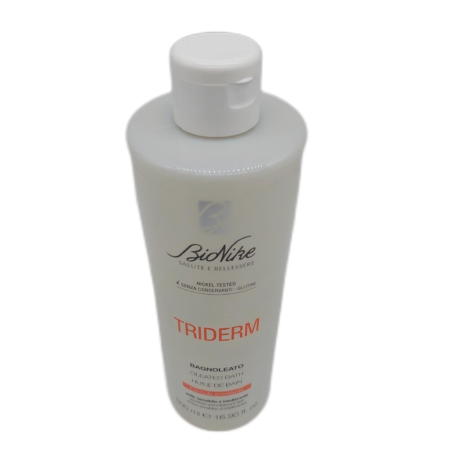 Bionike Triderm Bagnoleato Emolliente Olio Doccia Delicato per Pelli Sensibili