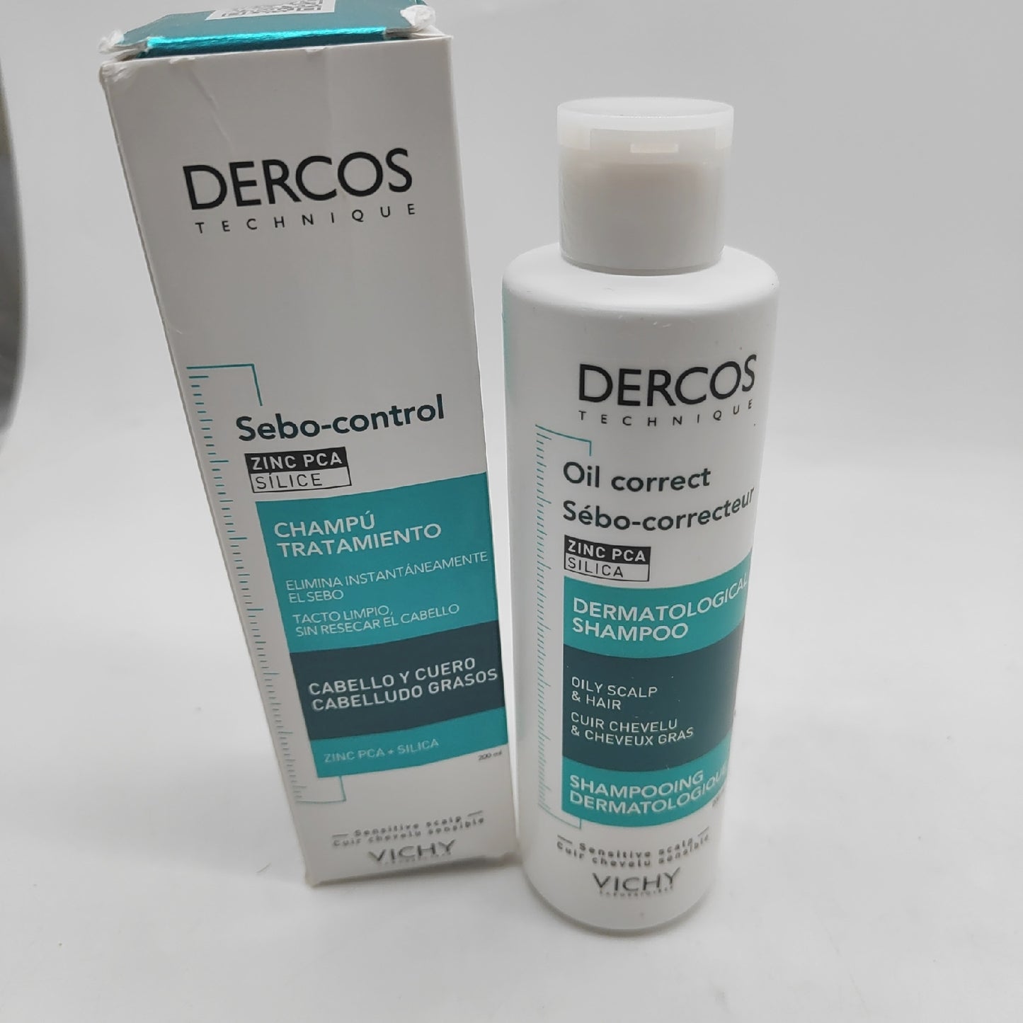Vichy Shampoo Haarpflege Sebum Control Treatment Shampoo für fettige Kopfhaut Reinigung intensiv