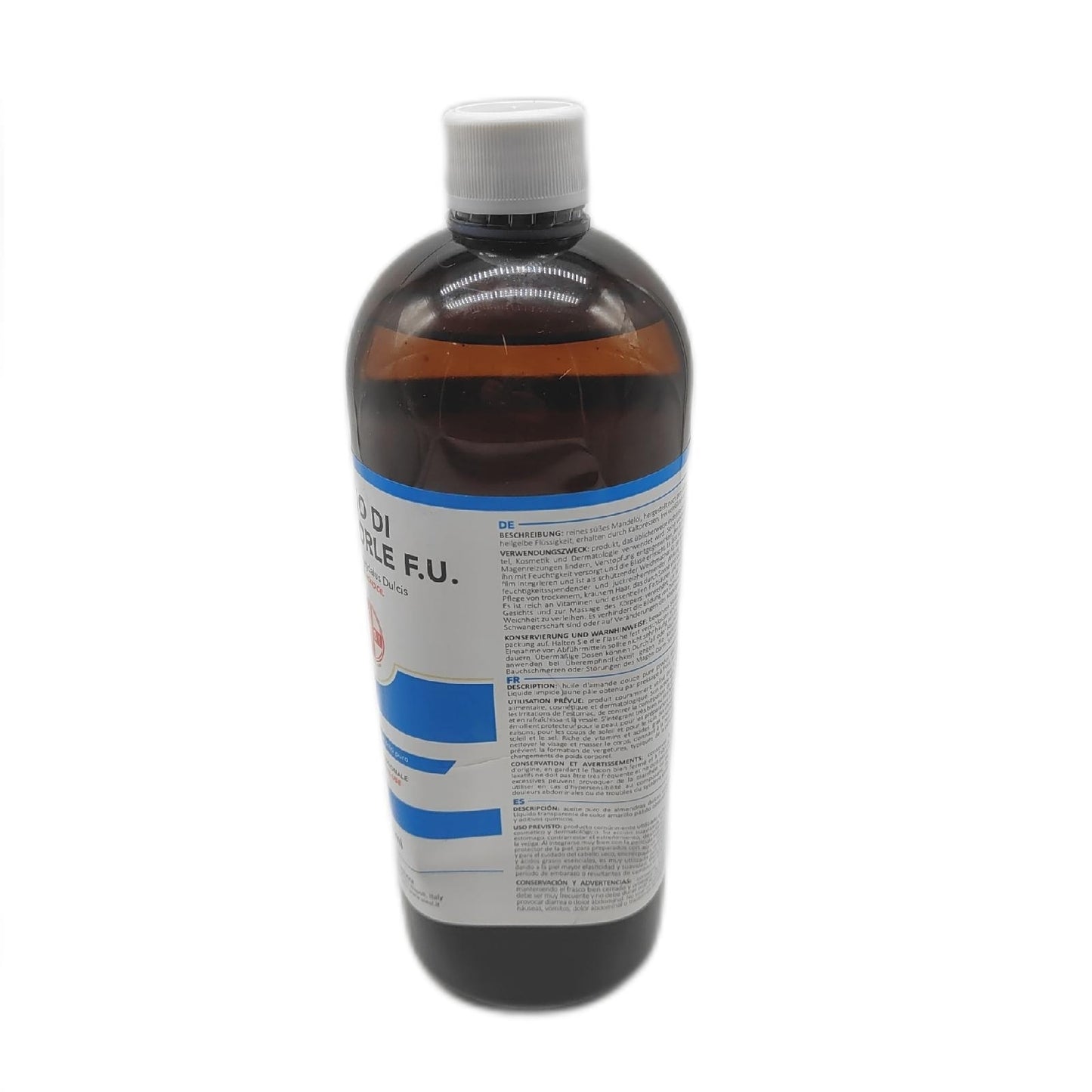 AIESI Süßmandelöl F.U. 100% rein kaltgepresst Flasche mit 1