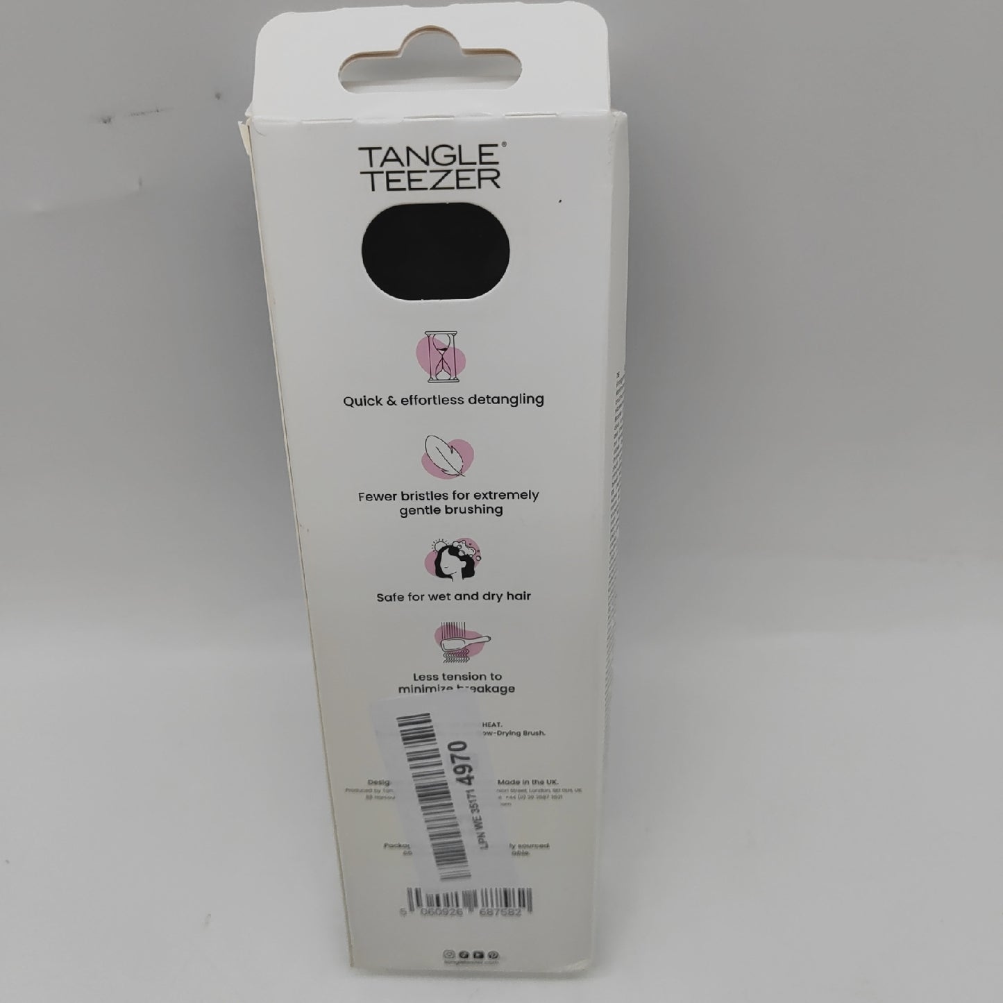 Tangle Teezer Ultimate Detangler-Entwirrer-Bürste Schonend für Hagelhaar