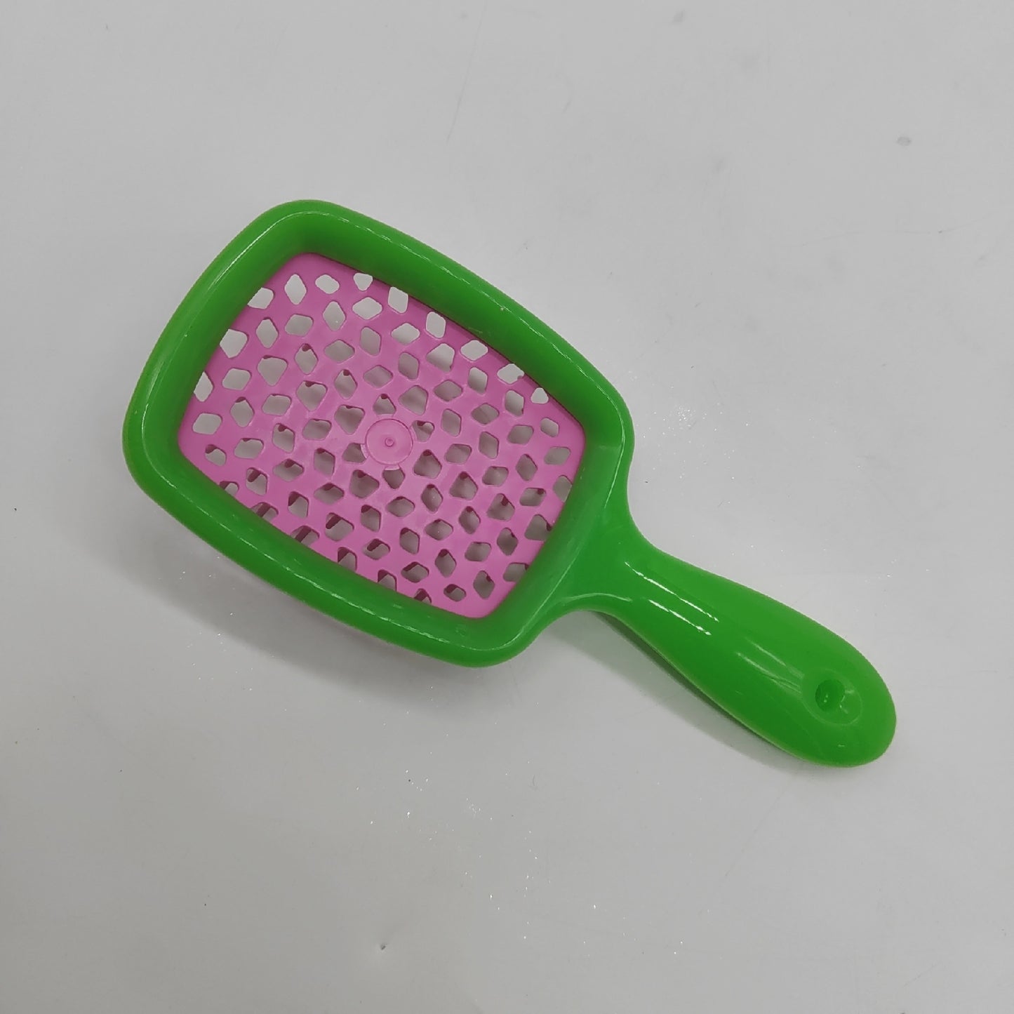 Jäneke SUPERBRUSH SMALL Körperbürste Grün Lockiges Fuxia Haarpflege Styling Trend