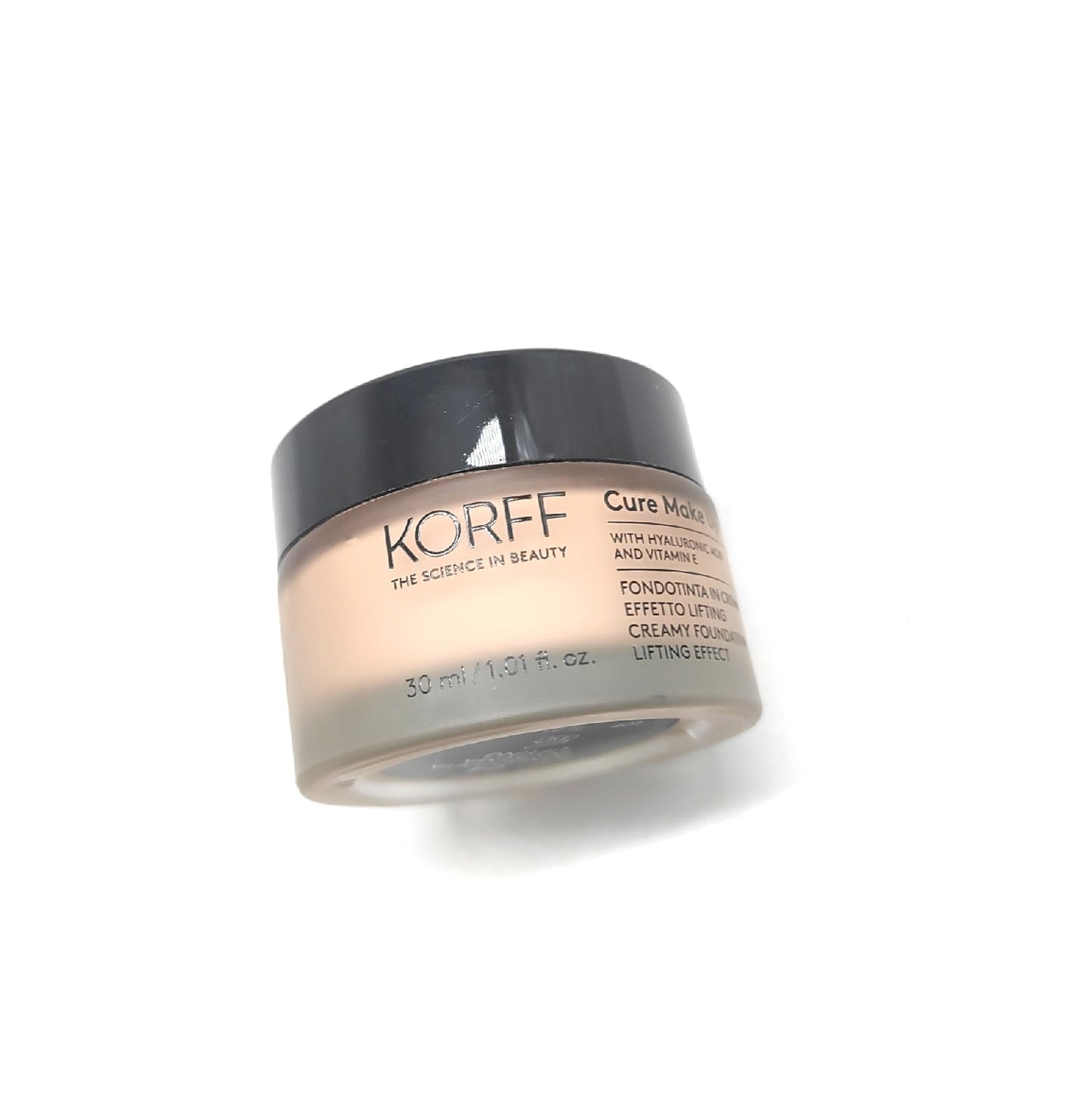 Korff Lifting Effect Cream Foundation mittlere bis hohe Deckkraft ohne Verpackung