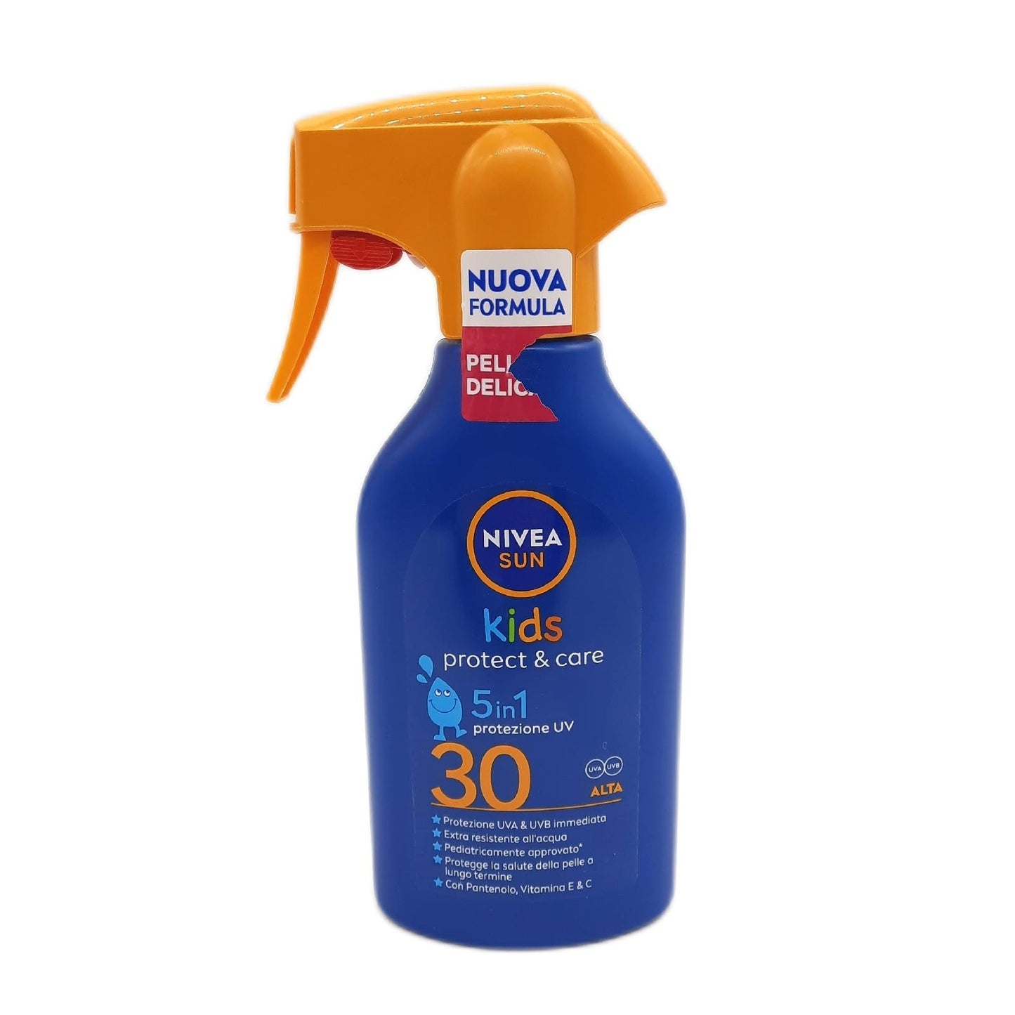 NIVEA SUN Kids Maxi Spray Protect Care LSF 30 270 ml Sonnenschutzmittel für Kinder ab 3 Jahren