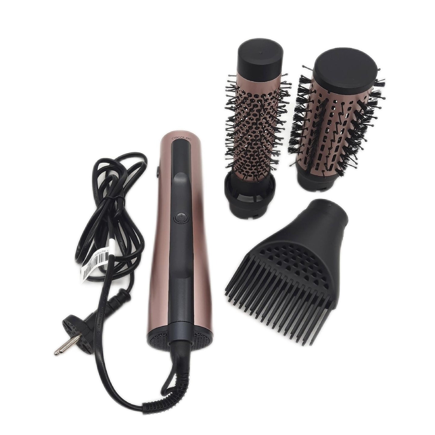 Cecotec Airbrush mit Ionenfunktion, 3 CeramicCare 3in1-Aufsätzen