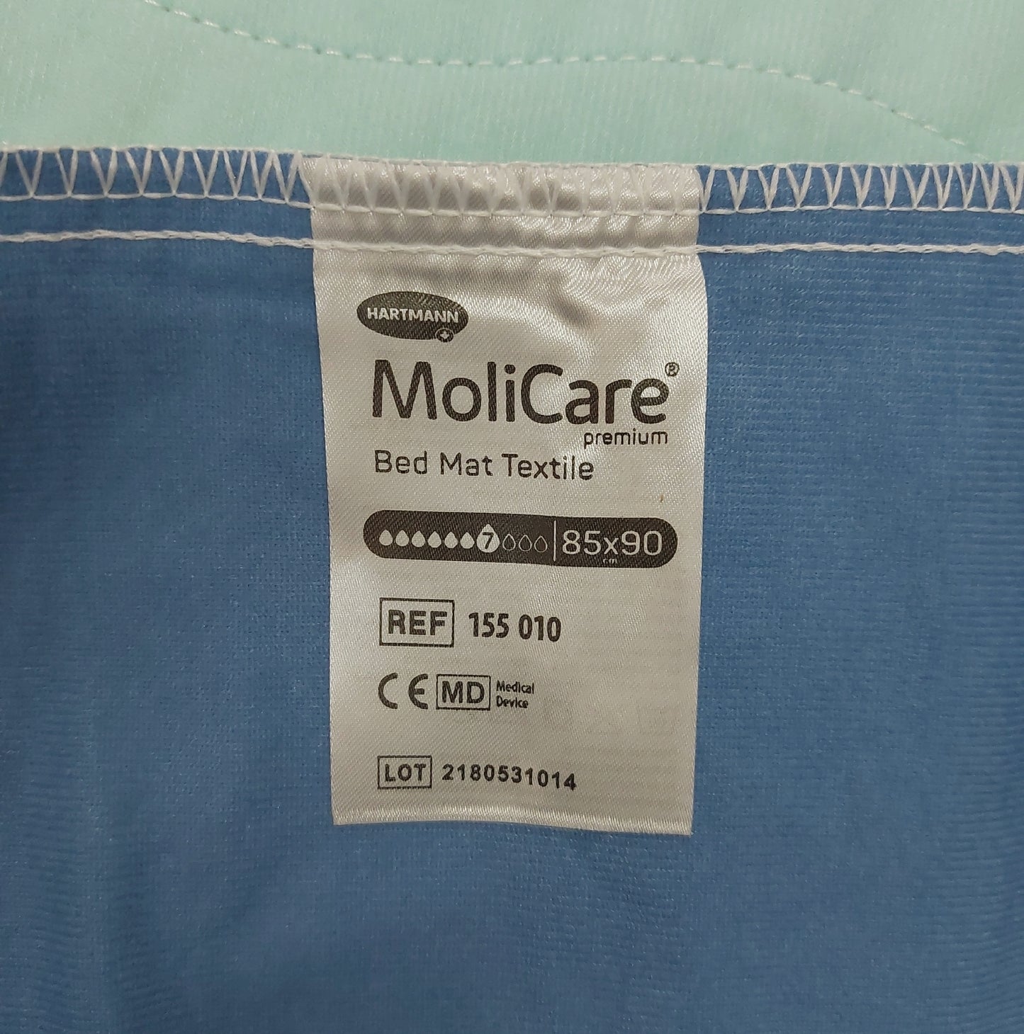 MoliCare Premium Bettvorleger Textil Empapador Wiederverwendbar Waschbar für sicheren Schutz im Alltag