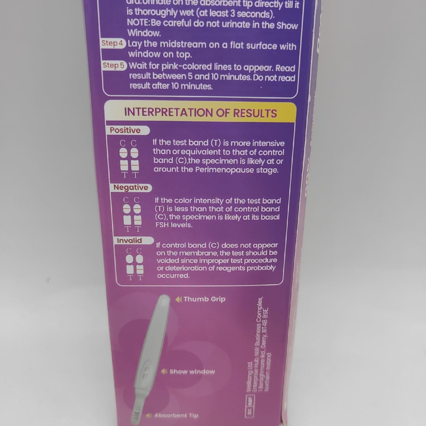 Menopausentest Testdiagnostik Medizin Menopausentest x2 FSH 25 m