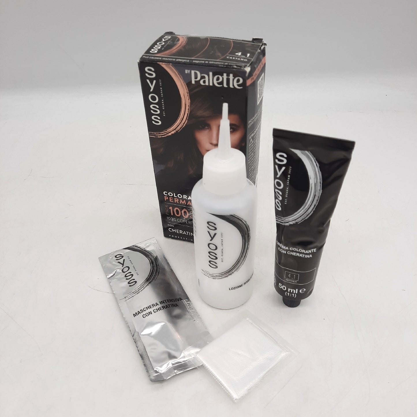 Syoss Haarfarbe Haarpflege Palette Permanent Color 4 1 Braun Intensiv Farbe Pflege