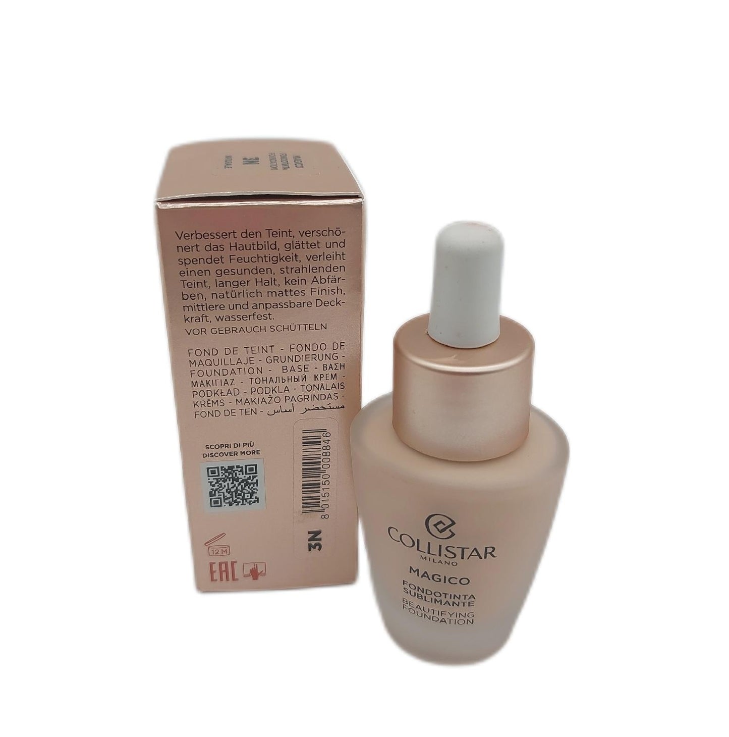 Collistar Magico Sublimating Foundation Perfected Skin Natural 3N Getestet