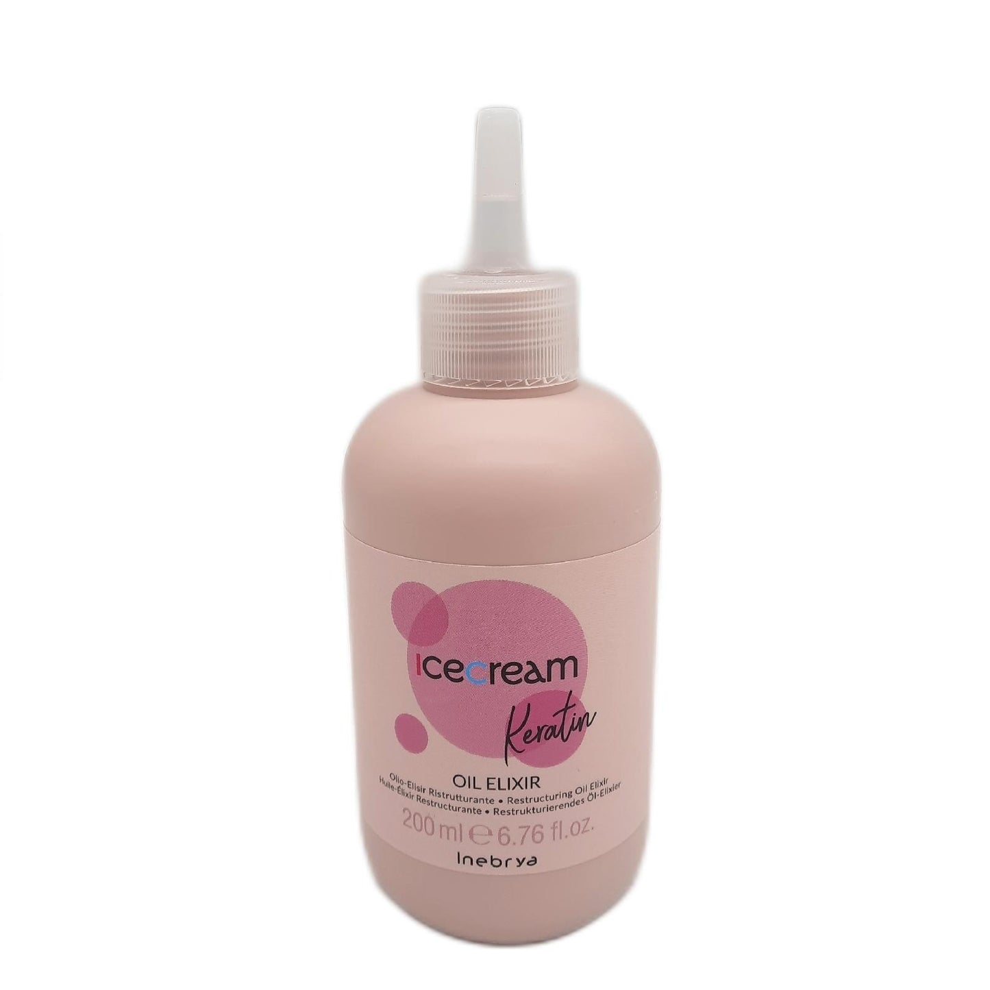 Inebrya Haarpflege Haaröl Ice Cream Keratin Oil Elixier Restrukturierend Gl