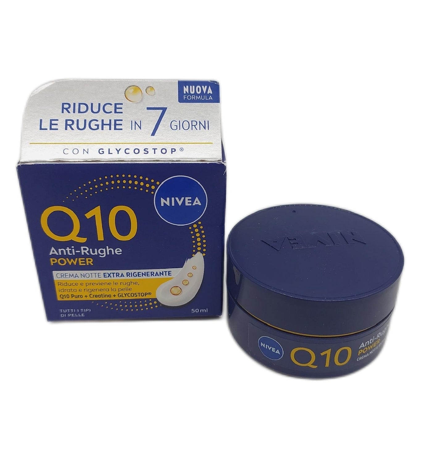 NIVEA Q10 Anti-Falten Power Nachtcreme Extra Regenerierend 50 ml Gesichtscreme",