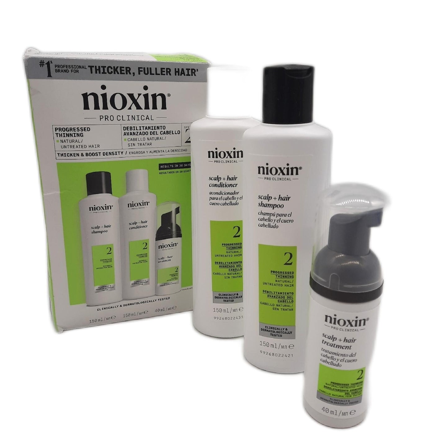 Nioxin Haarverdickungssystem Haarpflege Kopfhaut Haar Vitalisierung Kopfhautpflege für natürlich