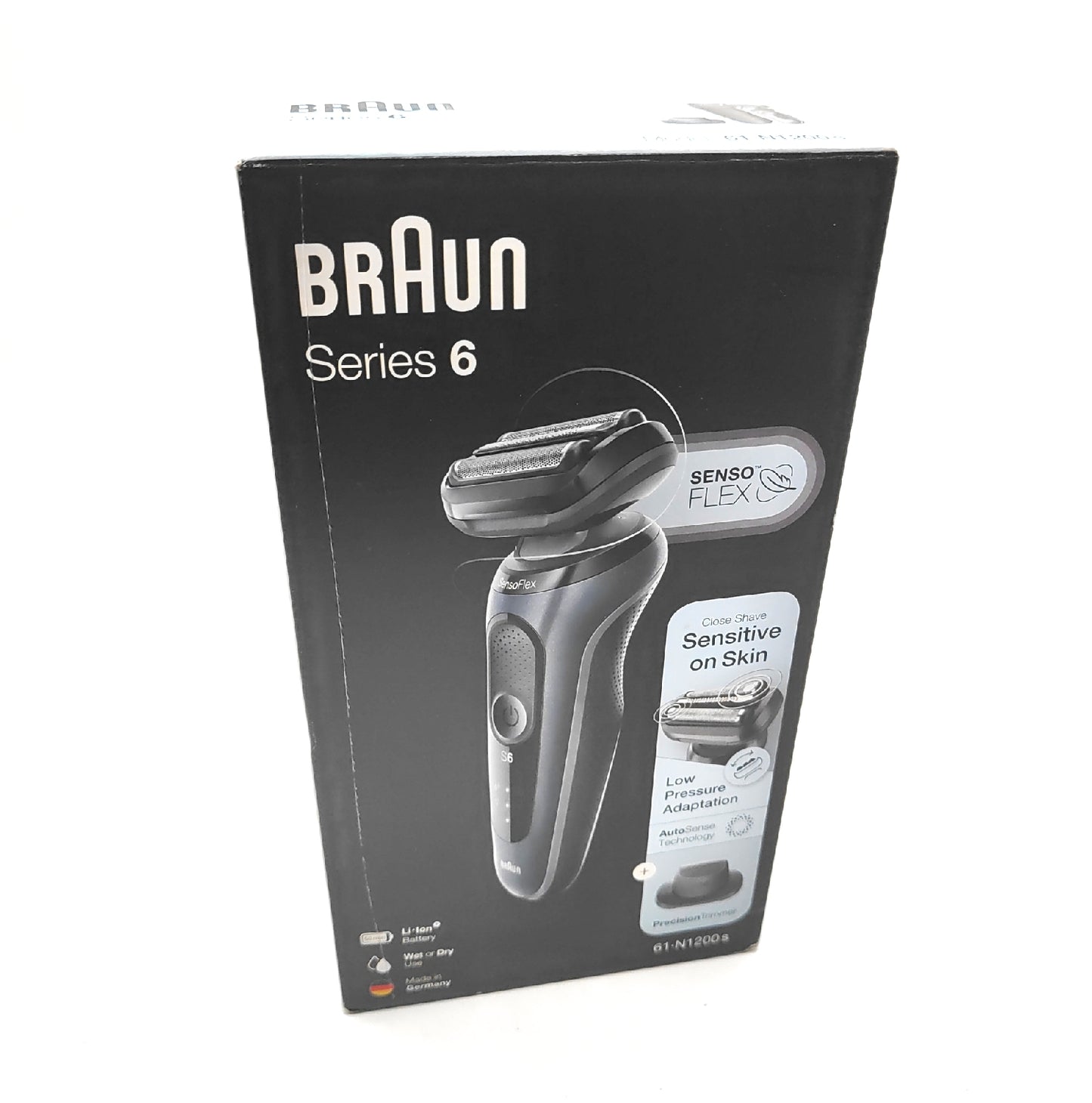 Braun Elektrorasierer Rasurpflege Series 6 Präzisionstrimmer für Männer Bartpflege
