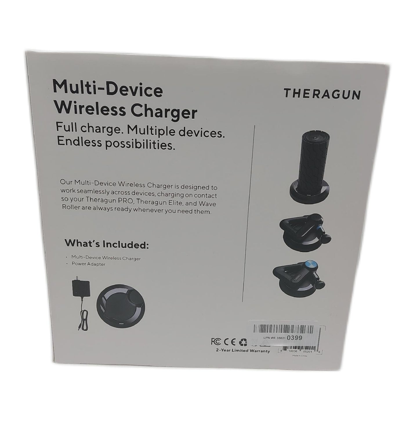 Theragun Kabelloses Multi-Geräte-Ladegerät - kei. deutscher Netzstecker