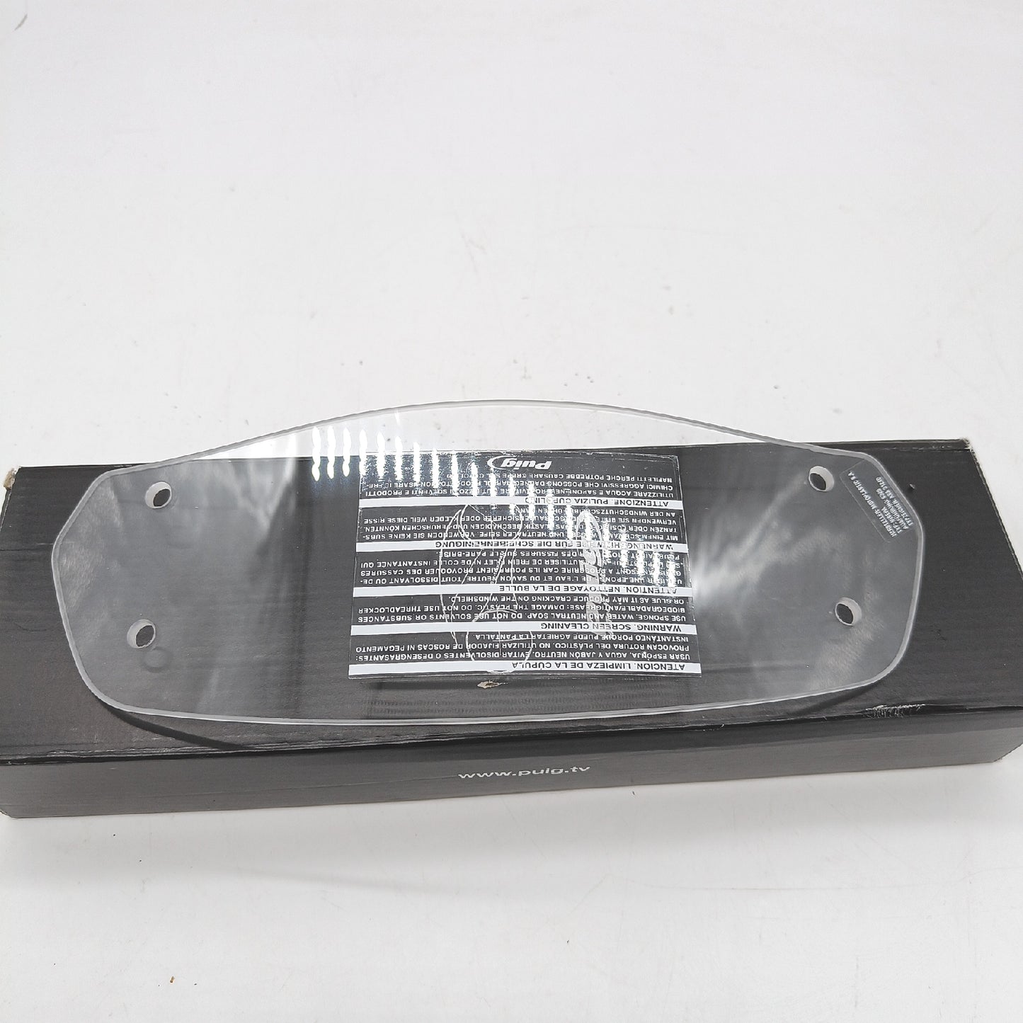 Puig Visier Motorrad Zubehör 6320W Mehrfach verstellbar Transparent Clip Ersatzteil