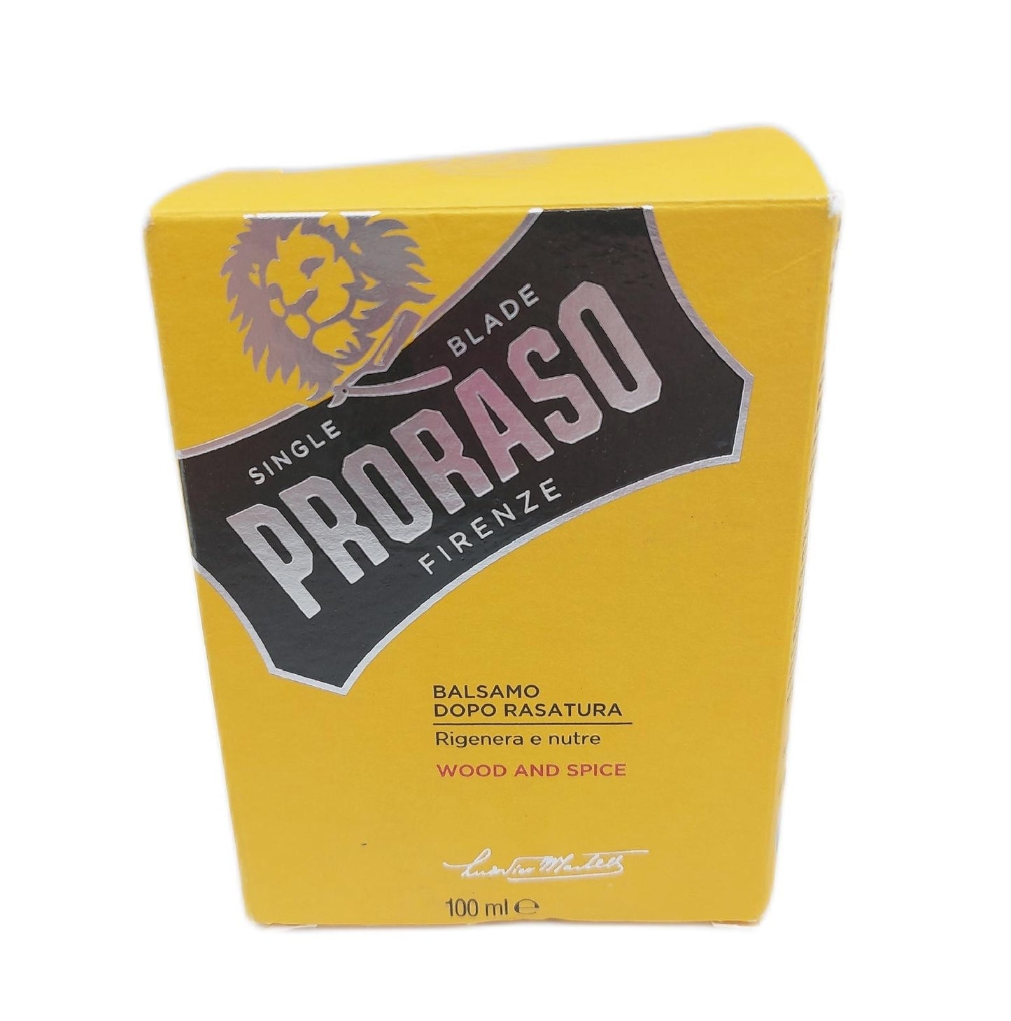 Proraso After Shave Balsam Herrenpflege Körperpflege 100 ml Holzduft Gew