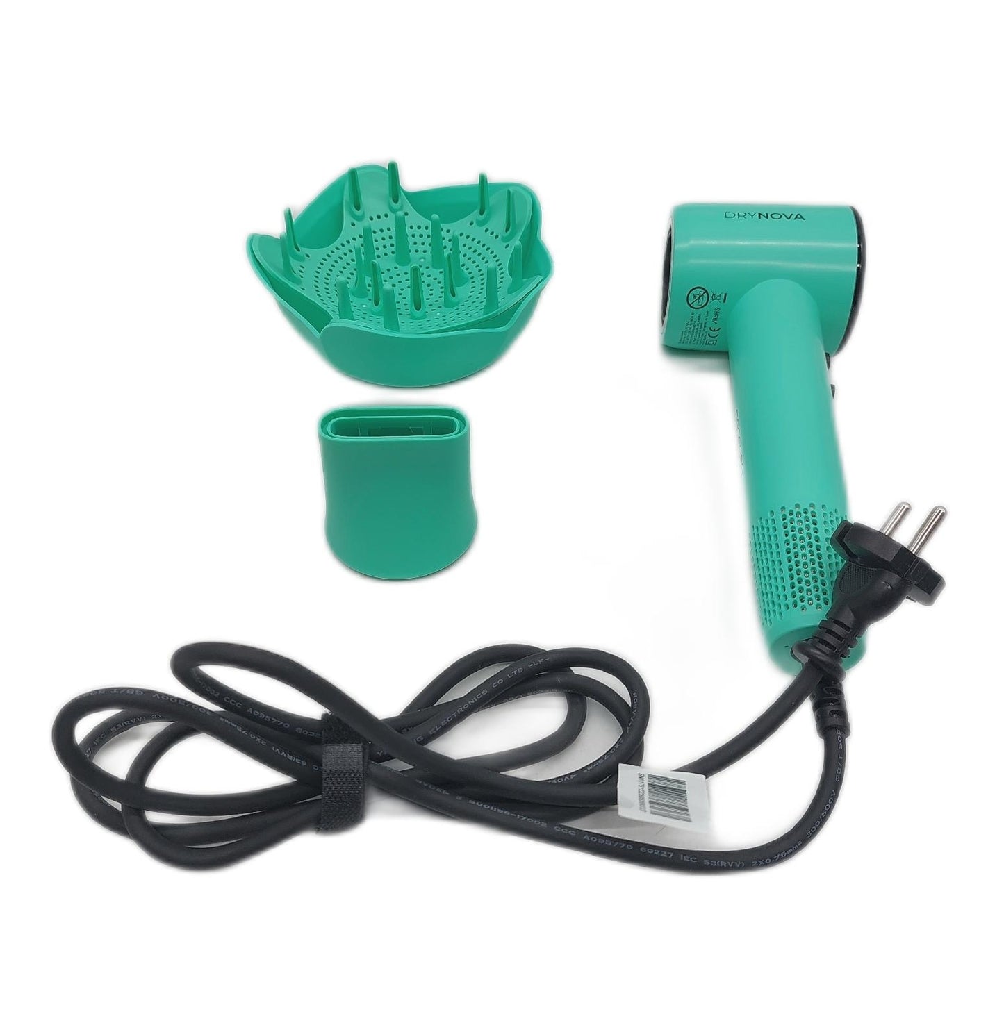 Cecotec DryNova Green Leaf Kompakt- und Leichtgewicht-Haartrockner. 1600 W, 110.000 U/min.