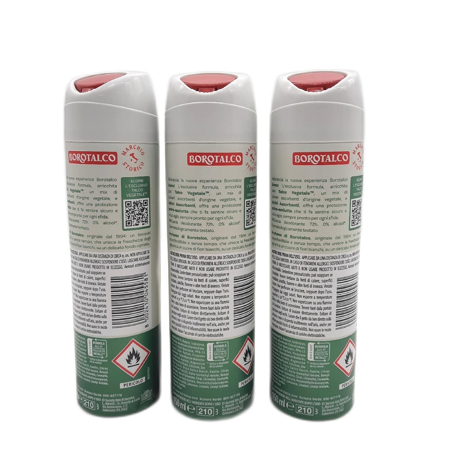 AMZ BT DEO SPRAY ORIGINAL MULTIPACK 3x150 Anti-Perspirants/Deodo - Unvollständig