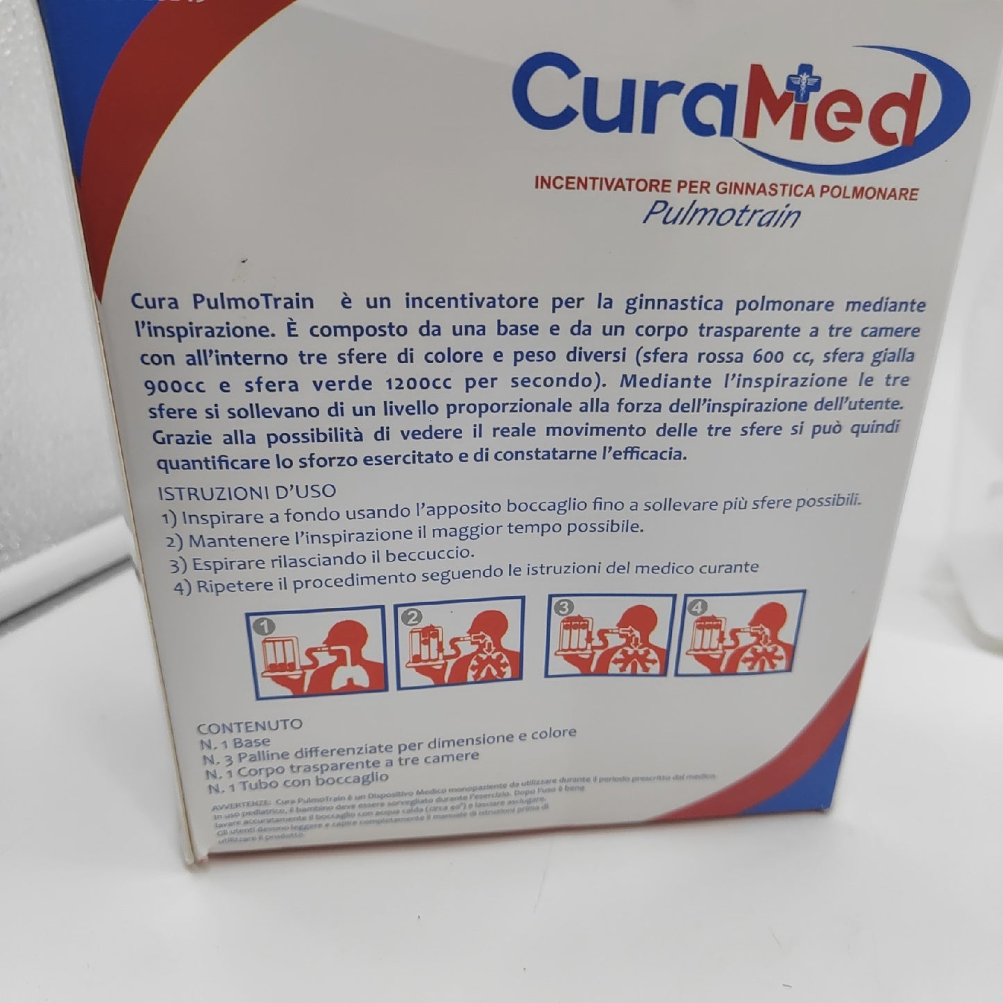 Farma Pulmotrain Atemtrainer Atemtherapie Pulmotrain Lungenunterstützung intensiv für