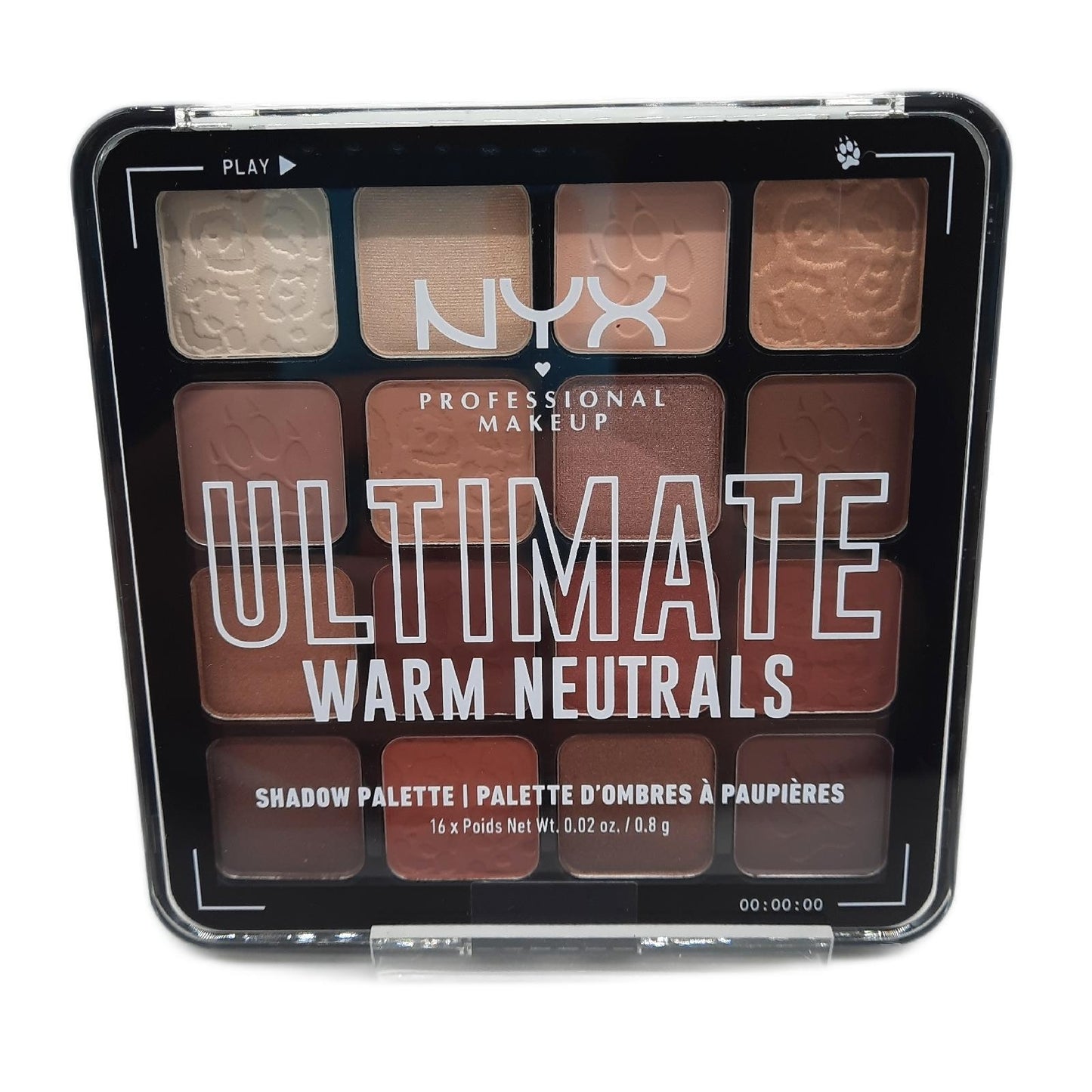 NYX Professional Makeup Lidschatten Palette Kosmetik Ultimate Shadow Palette Pigmente Augen