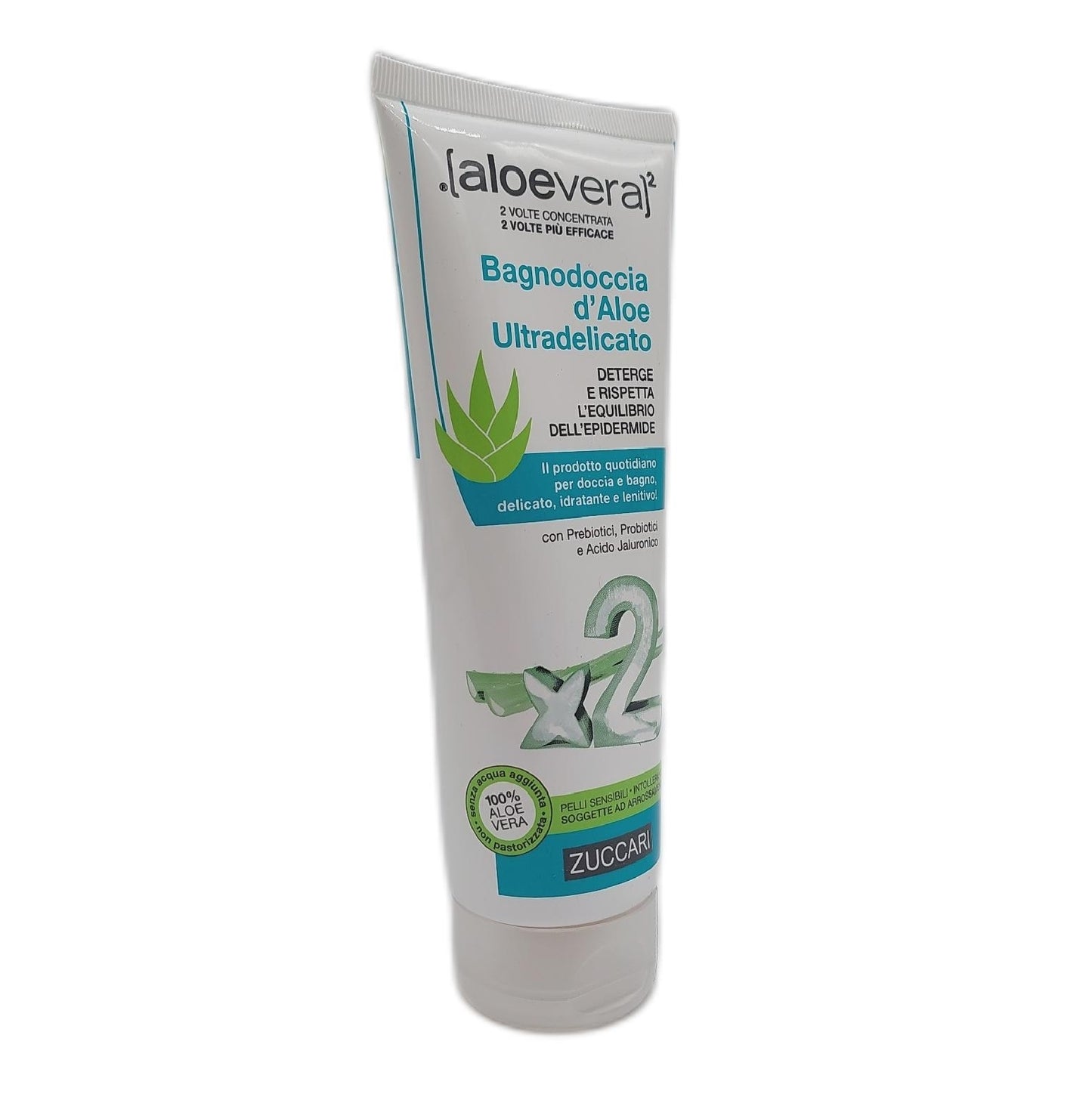 Aloevera2 Bagnodoccia all'Aloe Ultradelicato 250ml Bad & Dusche