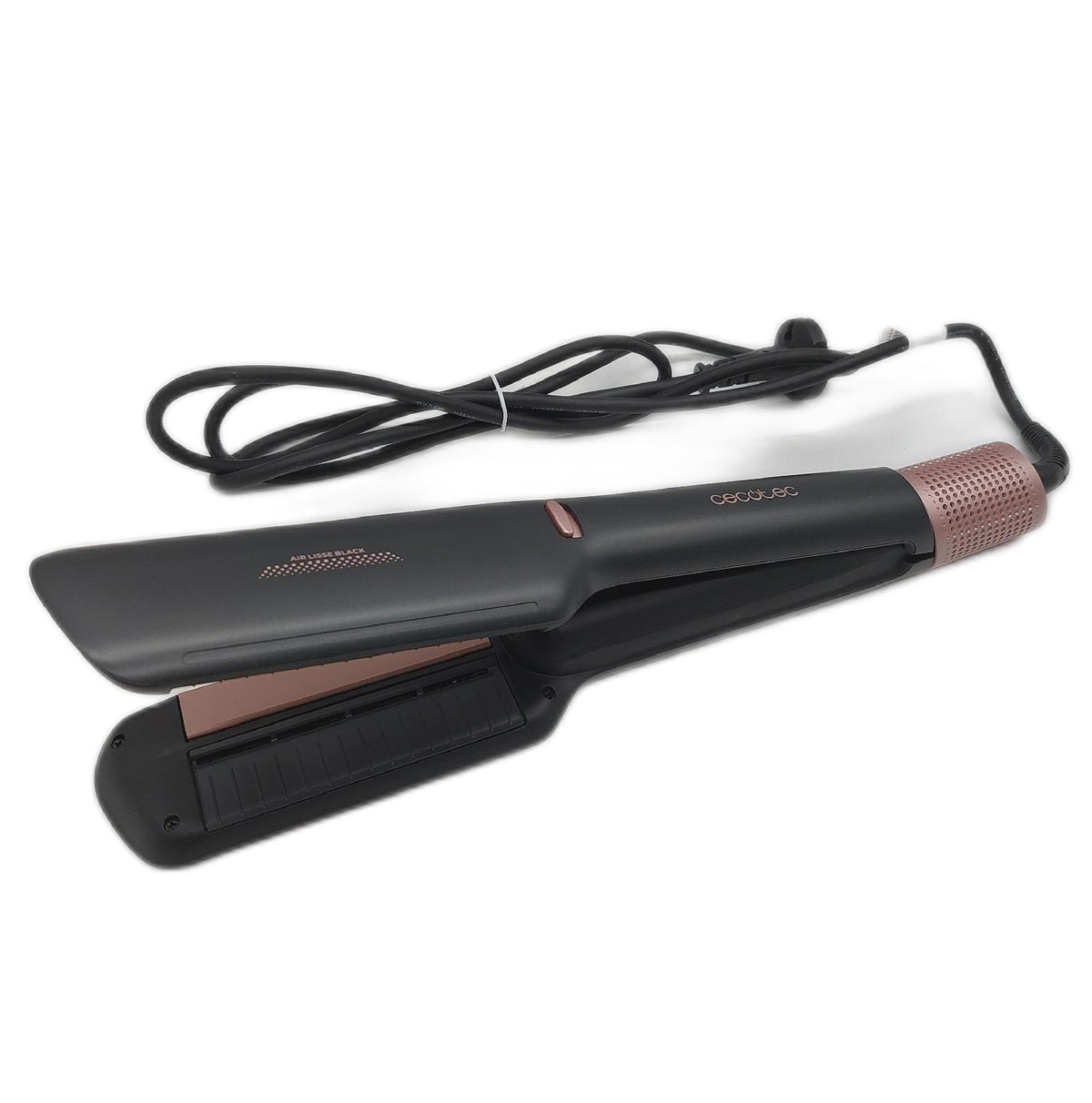 Cecotec Air Lisse Haarglätter 600 W mit Luftfunktion schwarz Haarglättegerät Schutz