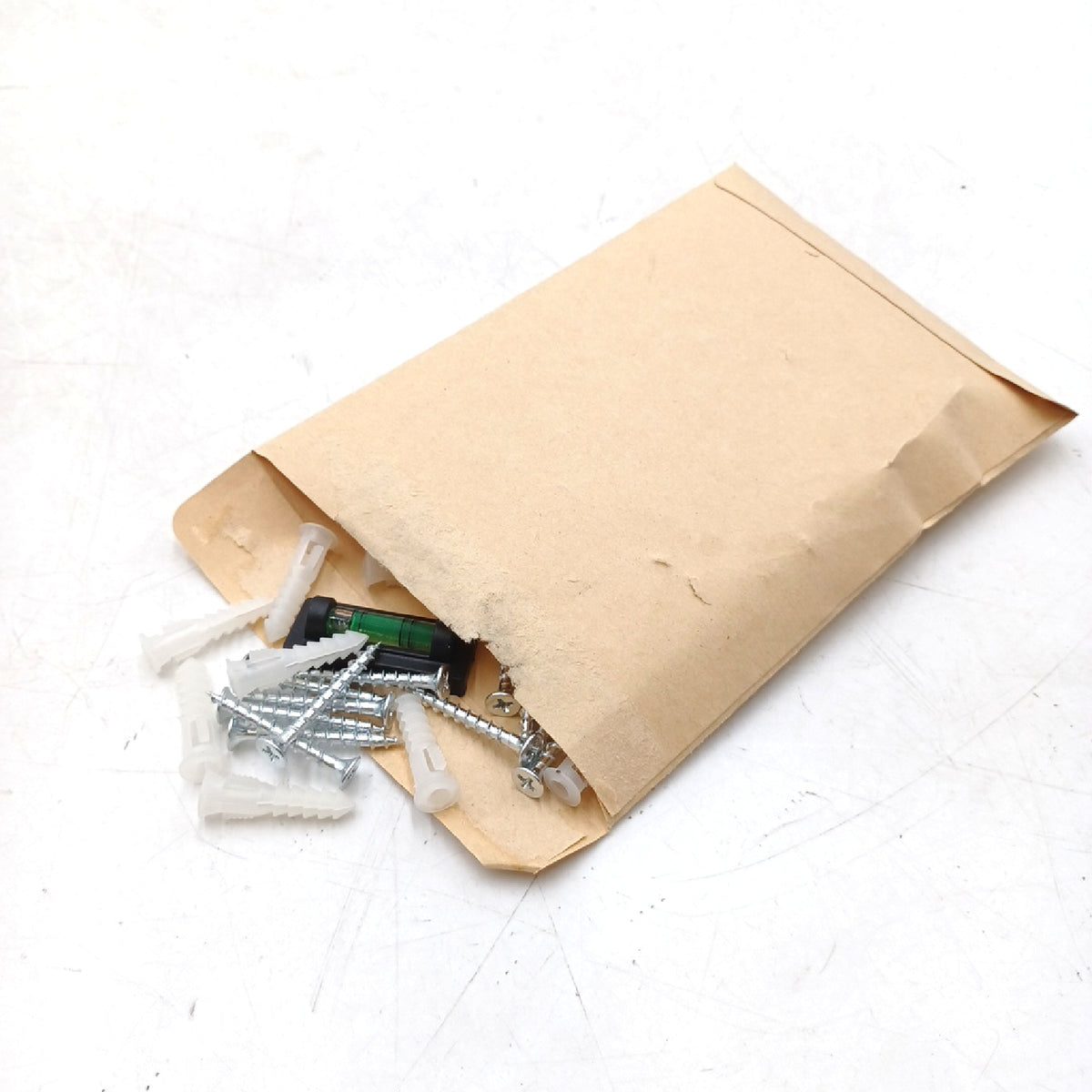 Amazon Basics Basics Wandregale aus Holz 3er Pack Weiß 40 x 13 x 4,5 cm schwebend