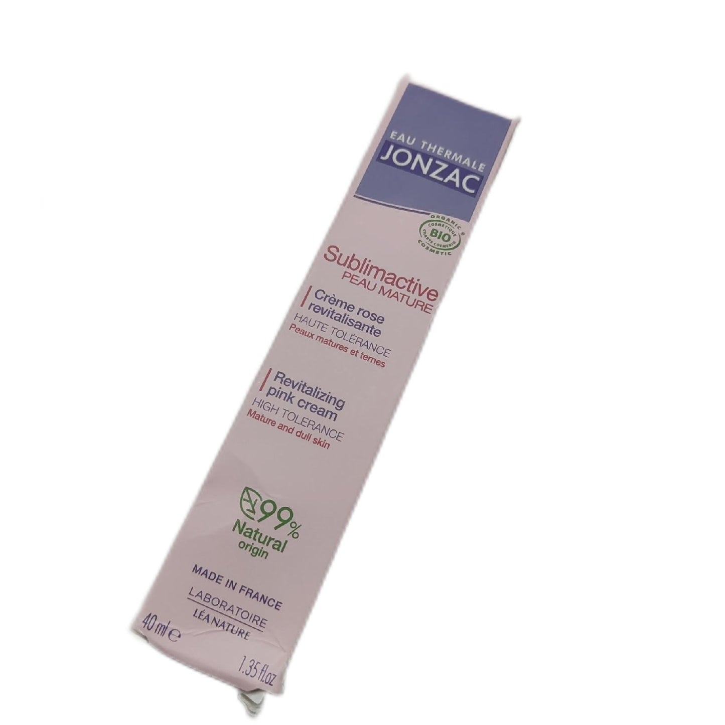 Jonzac Gesichtscreme Hautpflege Sublimactive Revitalisierende Rosencreme für