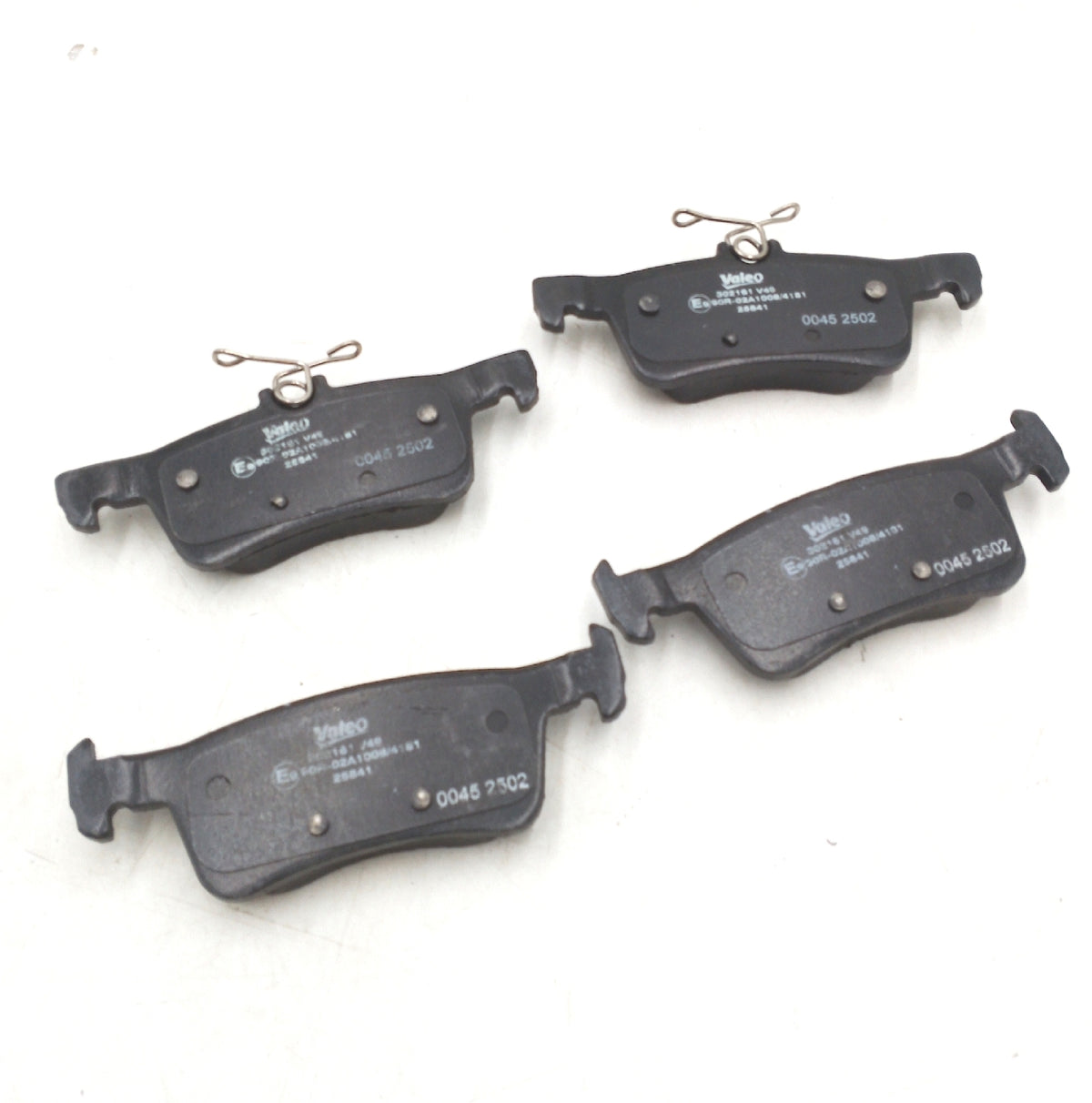 Valeo Bremsbelagsatz Essential 302161 4er Set Bremsbeläge Hinterachse R90