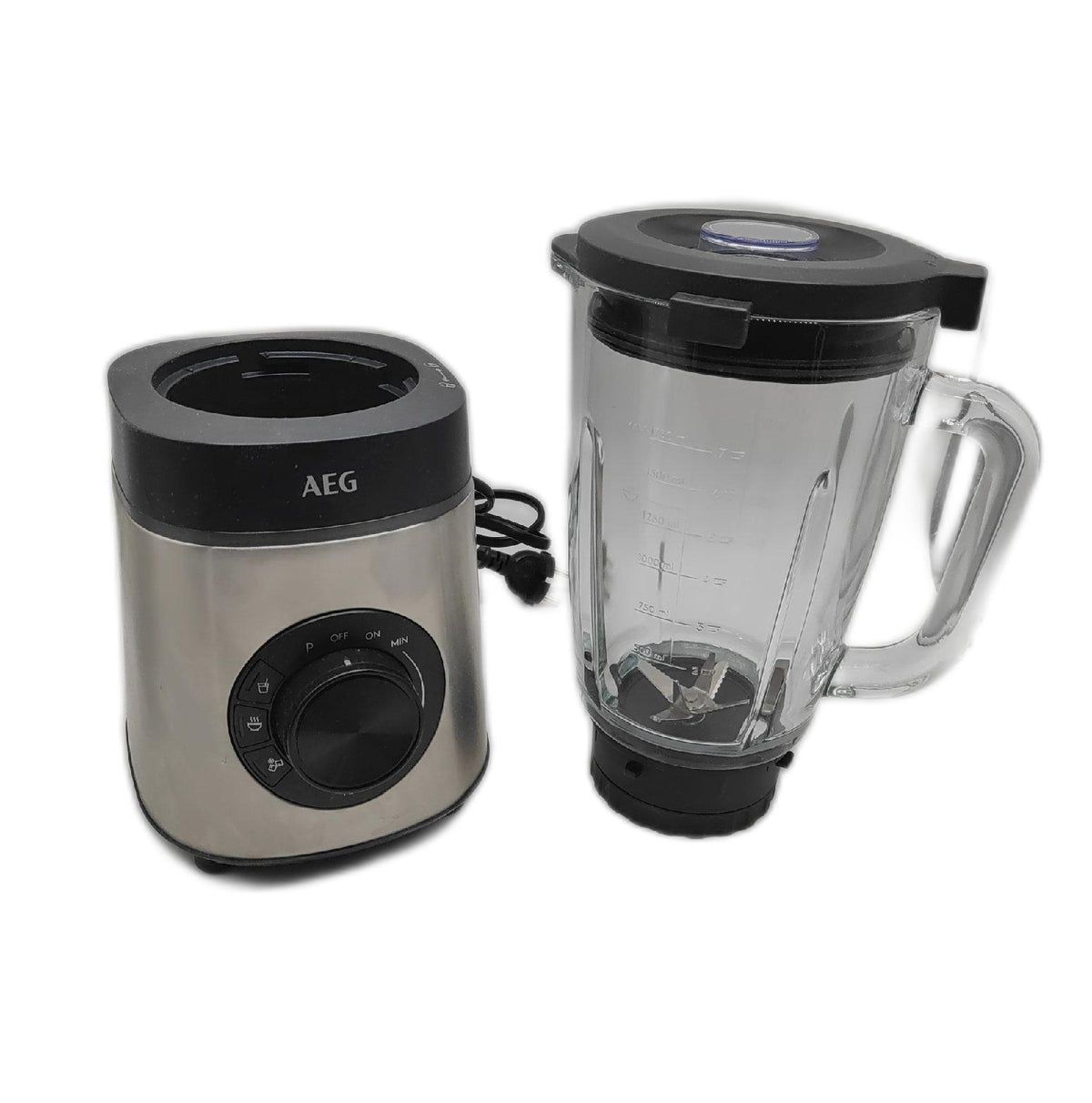 AEG Standmixer Küchengeräte TB6 1 6ST Geschwindigkeitsan