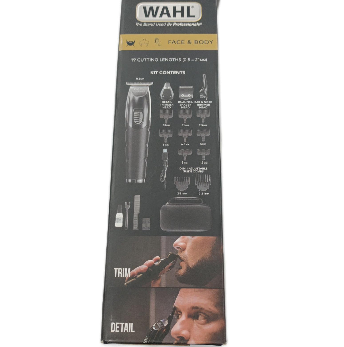 Wahl Manscaper Toolbox Multigroomer 4 Abwaschbare Aufsaetze Ohne