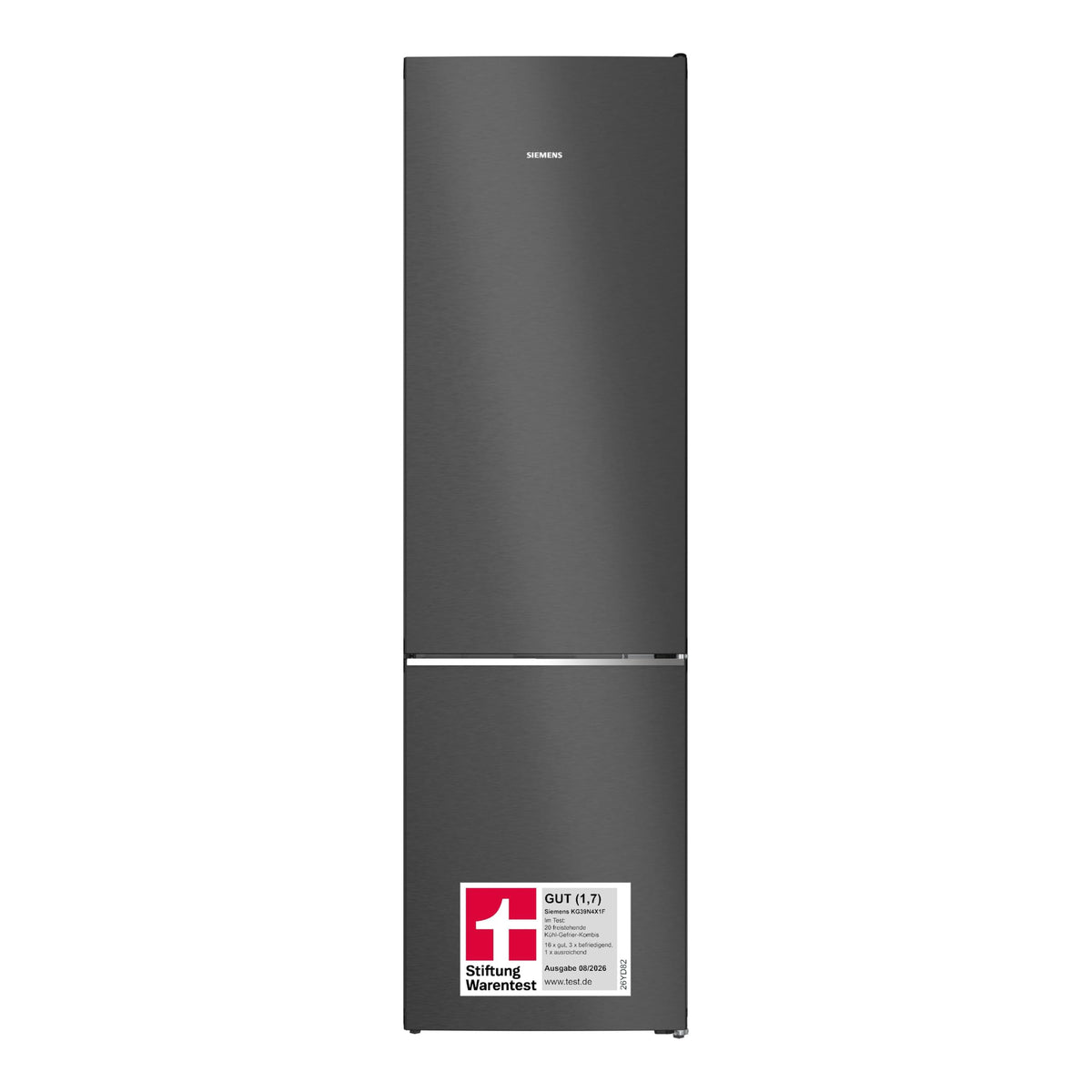 SIEMENS Kühl-/Gefrierkombi iQ500 KG39N4X1F 203 cm, schwarz