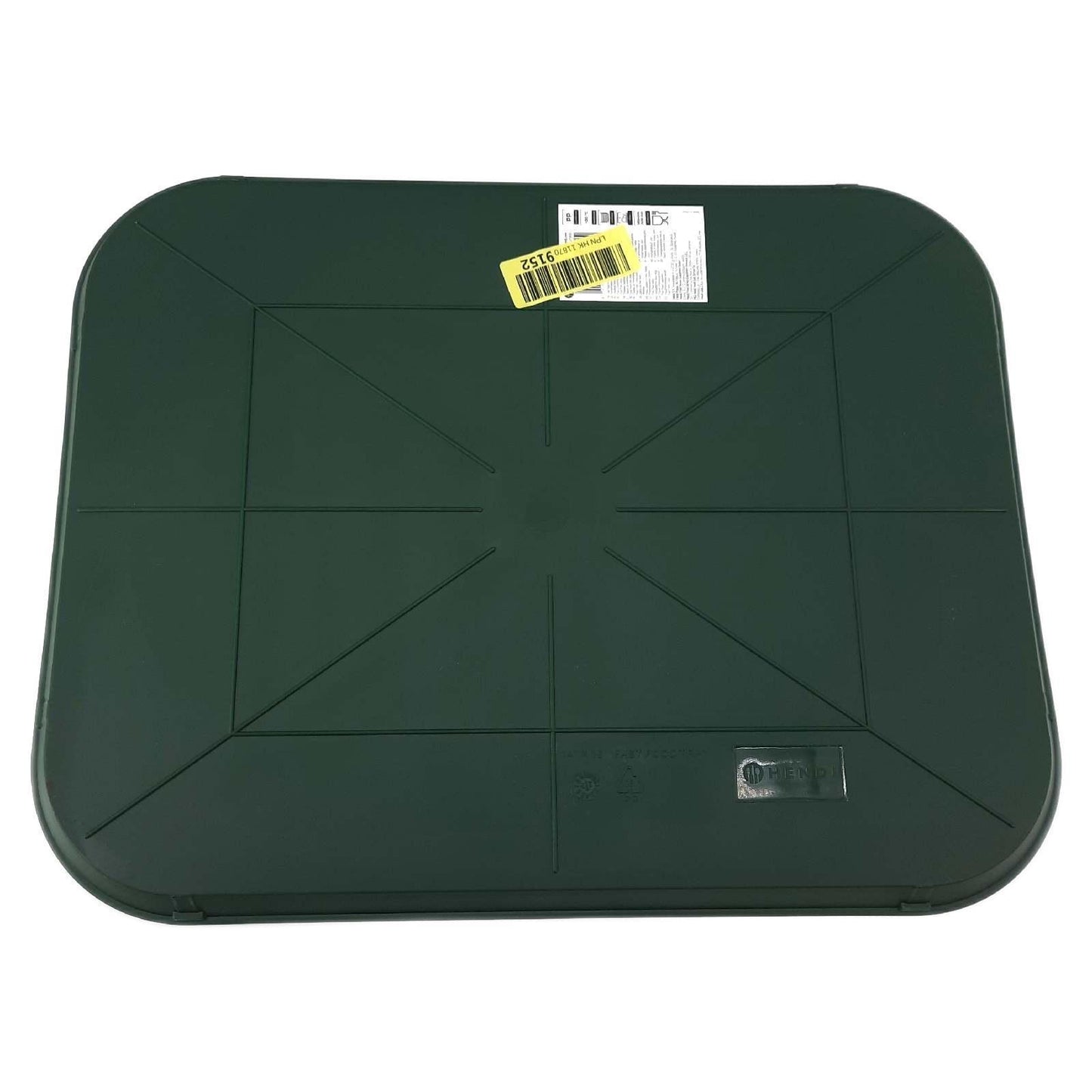 HENDI Serviertablett Tablett temperaturbestaendig bis 80 Grad Celsius Fastfood 5 Stueck Robust Warmhalte Tablett Kitchenwarettt t